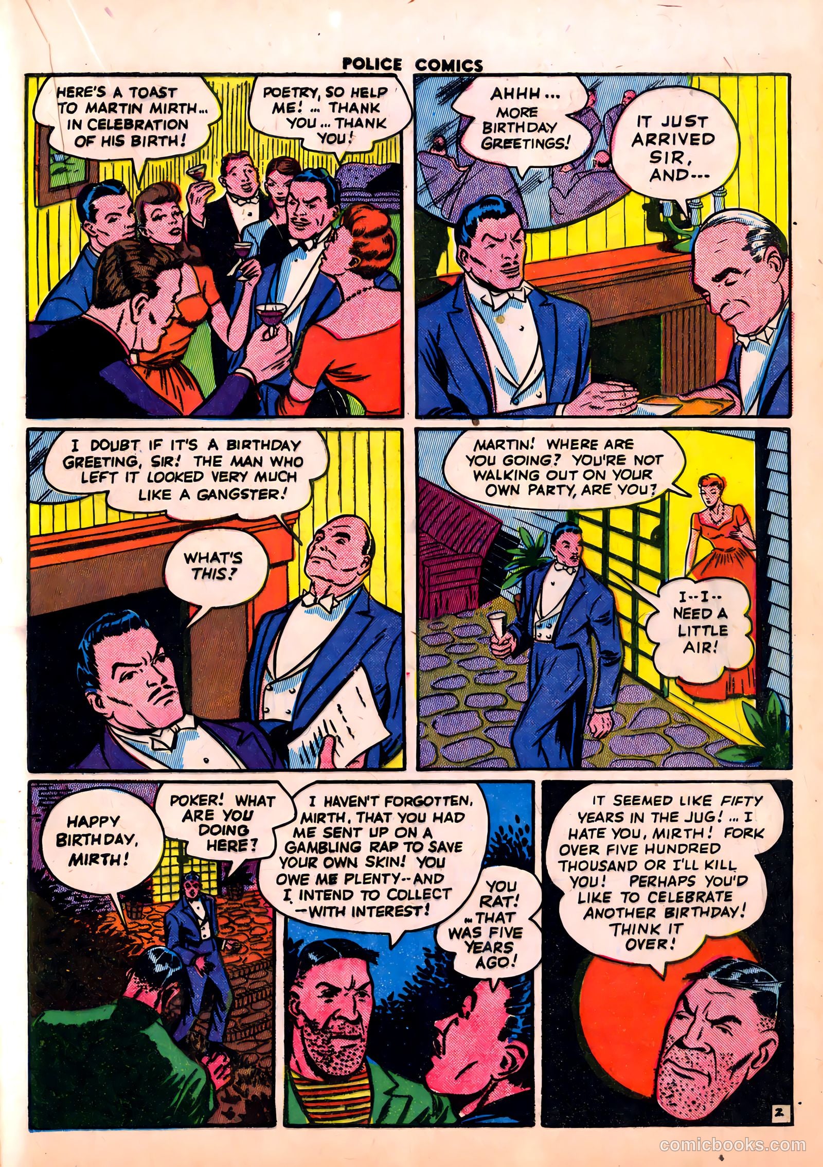 Police Comics #27 (1944) — page 31 of 60