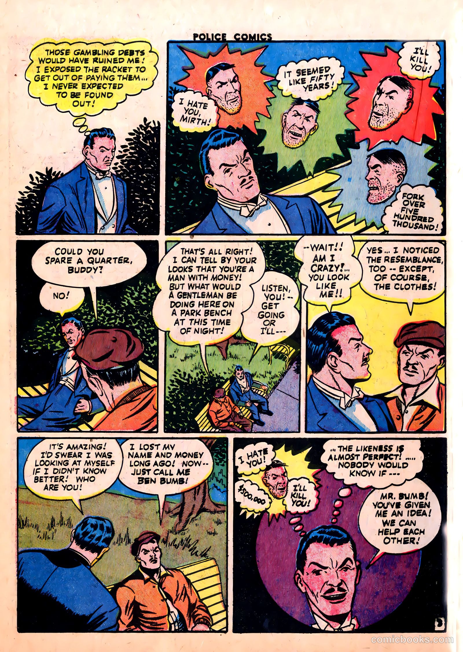 Police Comics #27 (1944) — page 32 of 60