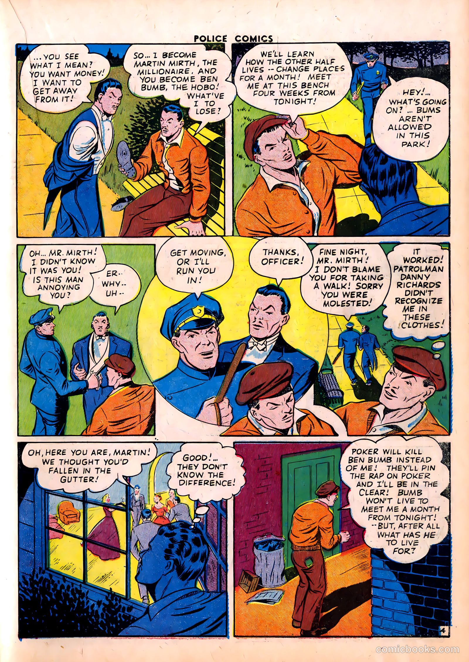 Police Comics #27 (1944) — page 33 of 60