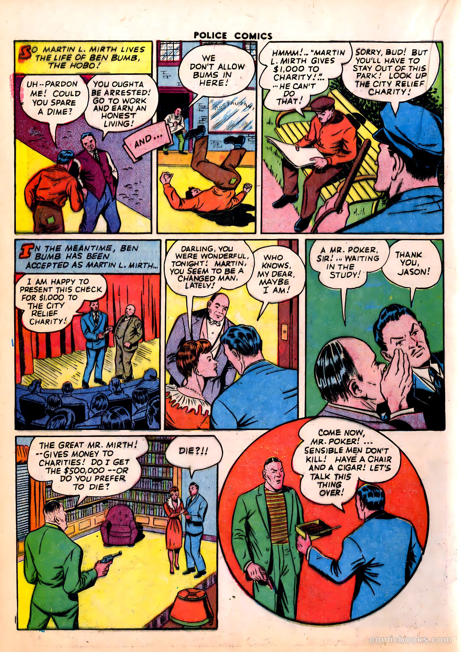 Police Comics #27 (1944) — page 34 of 60