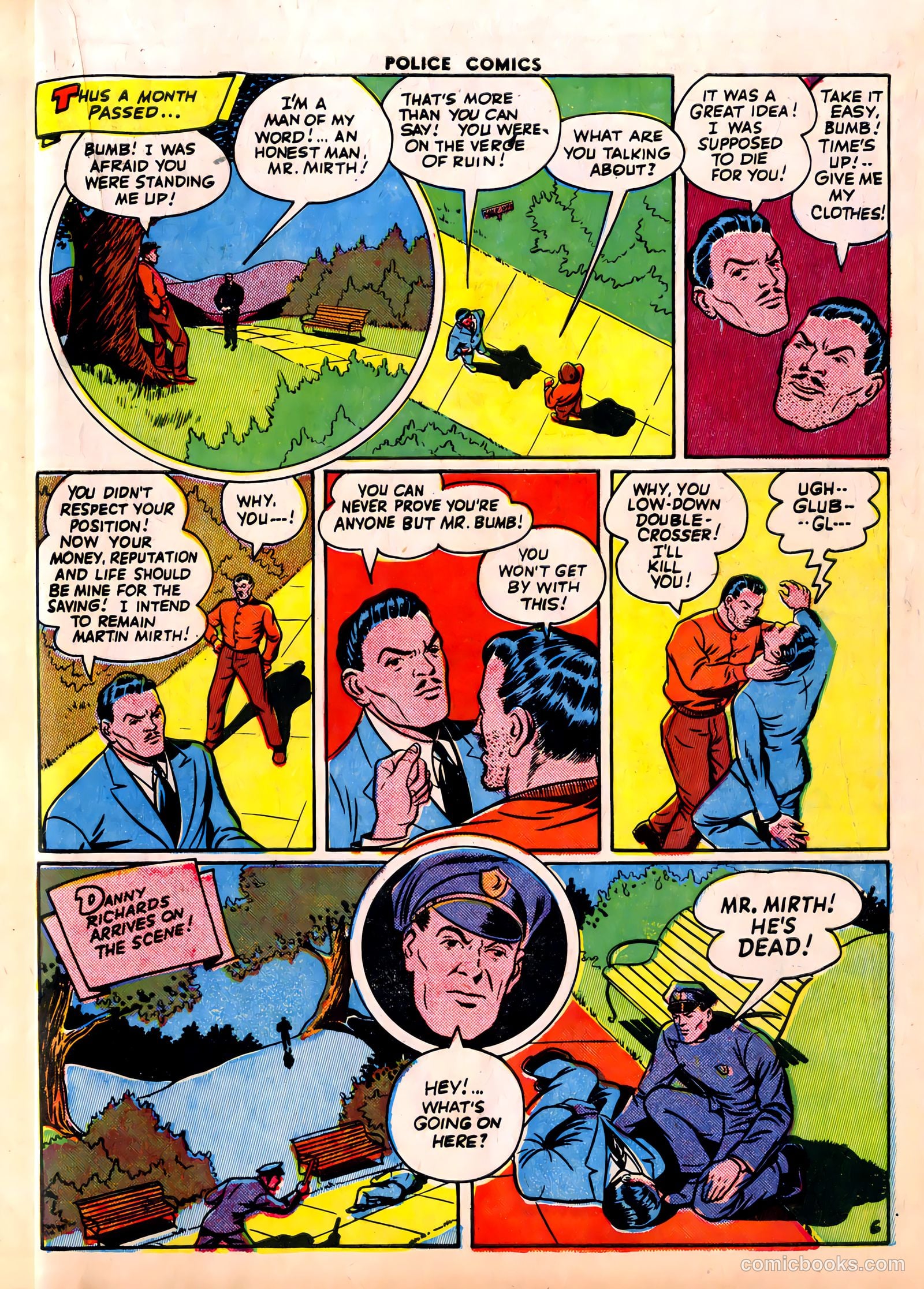 Police Comics #27 (1944) — page 35 of 60