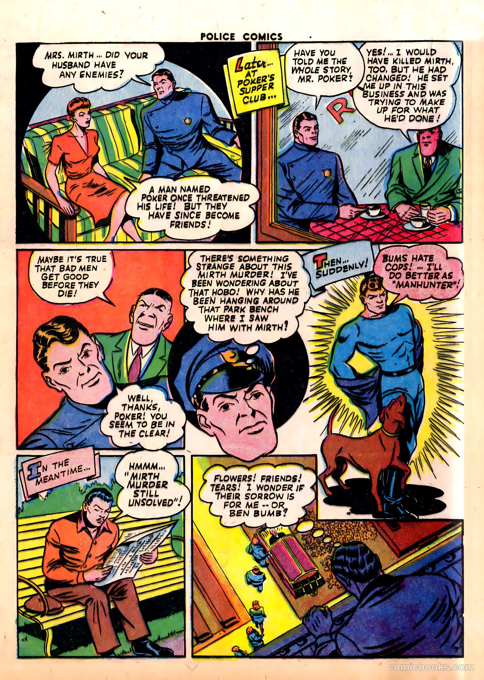 Police Comics #27 (1944) — page 36 of 60