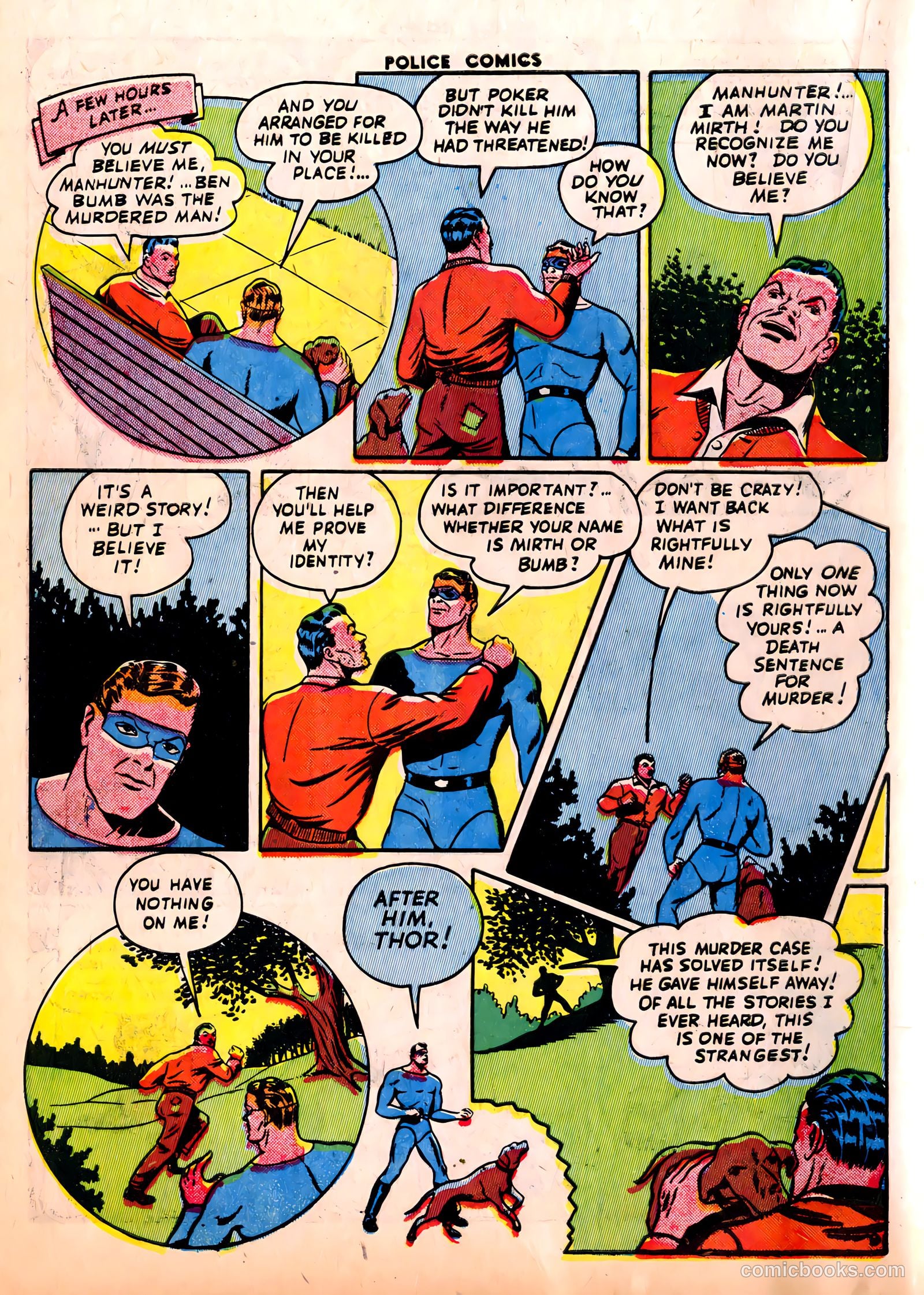 Police Comics #27 (1944) — page 38 of 60