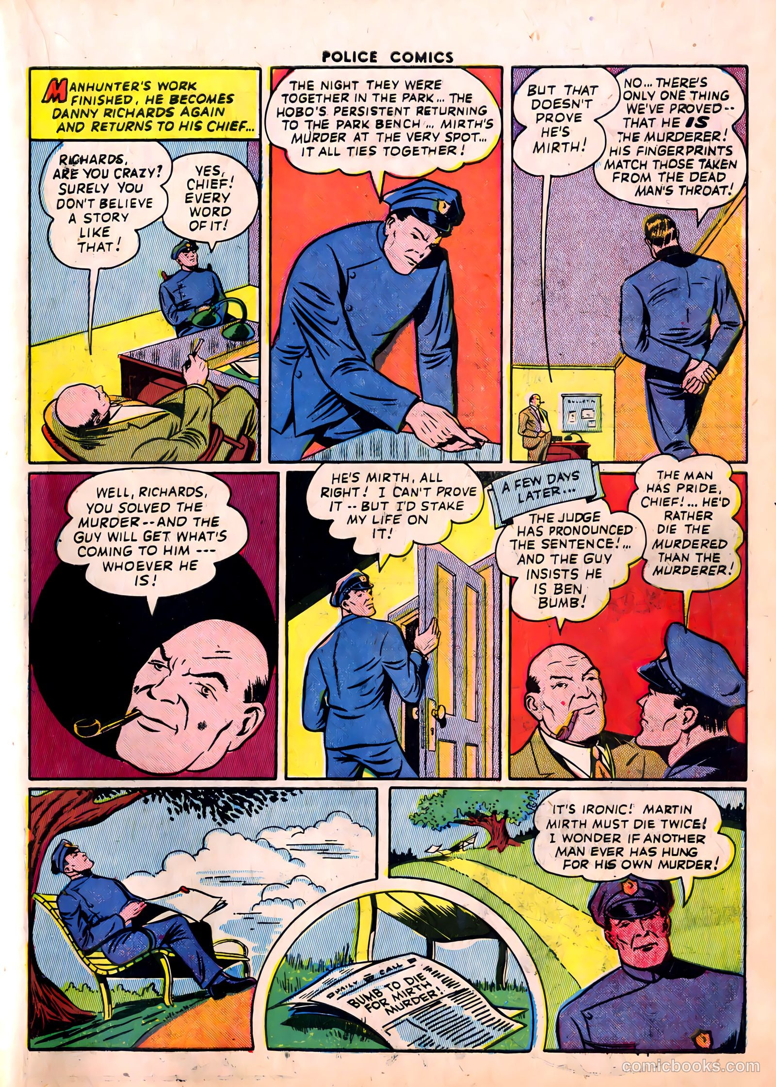 Police Comics #27 (1944) — page 39 of 60