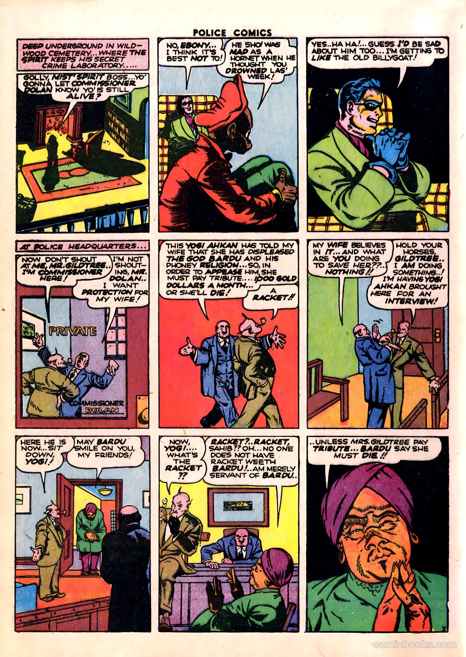 Police Comics #27 (1944) — page 52 of 60