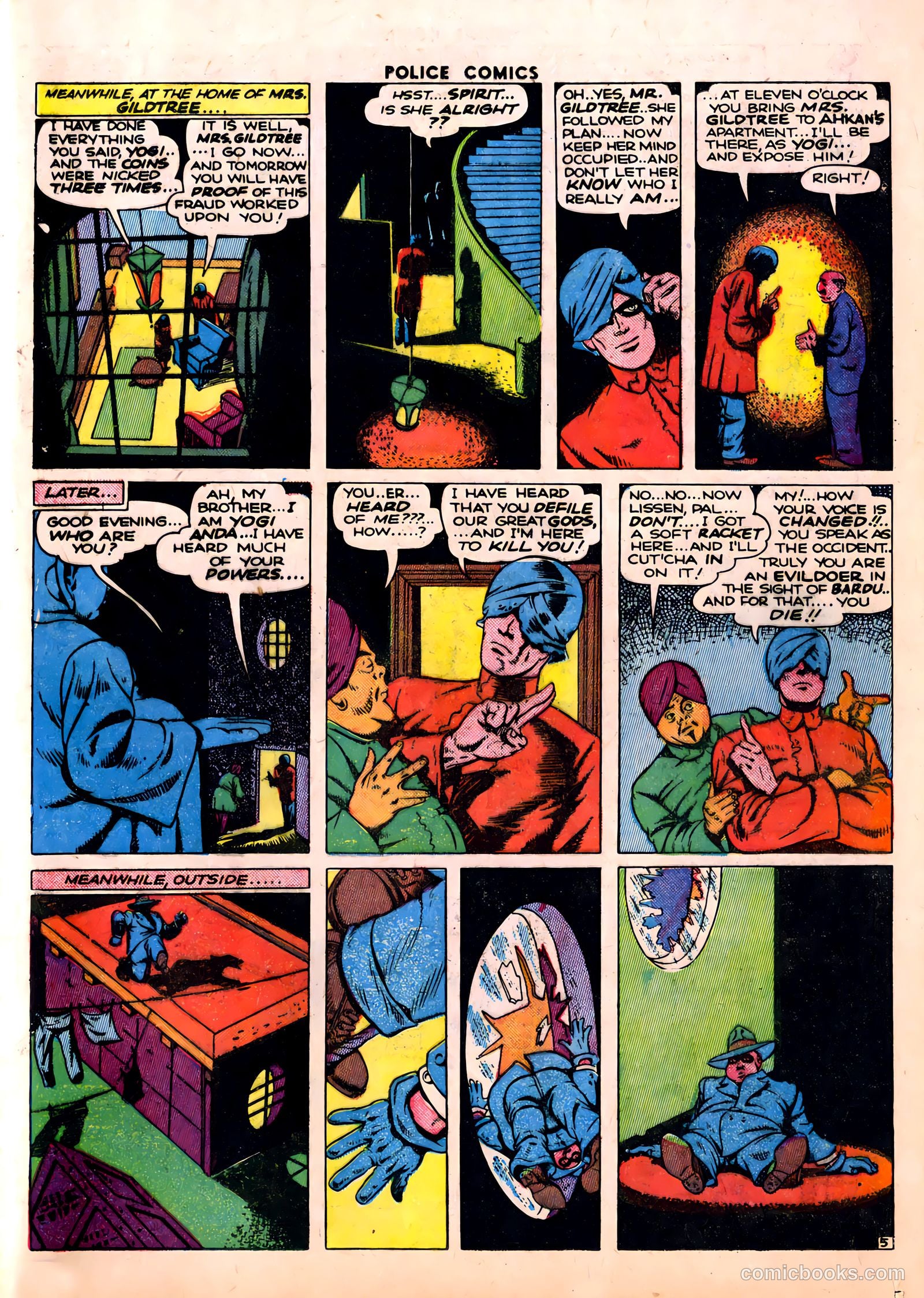 Police Comics #27 (1944) — page 55 of 60
