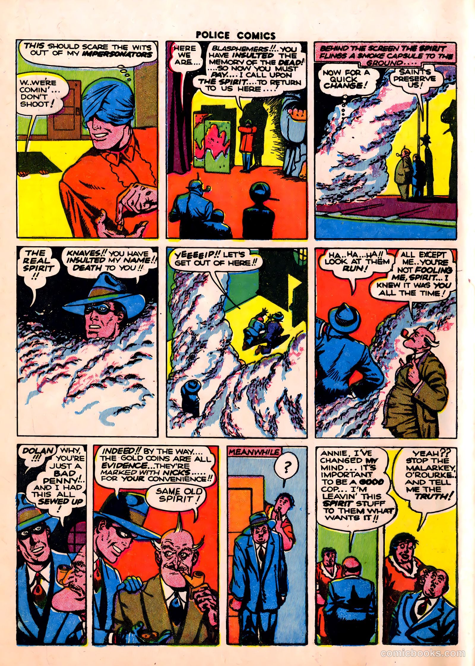 Police Comics #27 (1944) — page 58 of 60