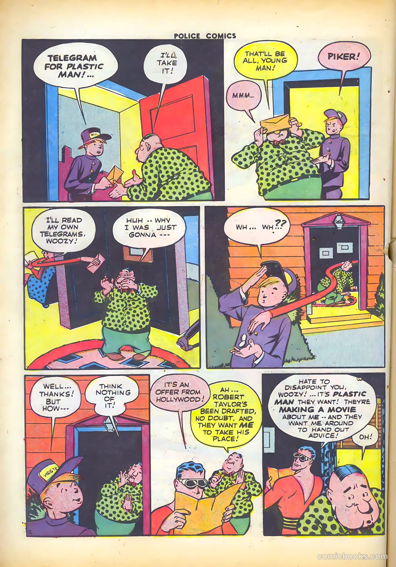 Police Comics #28 (1944) — page 4 of 60