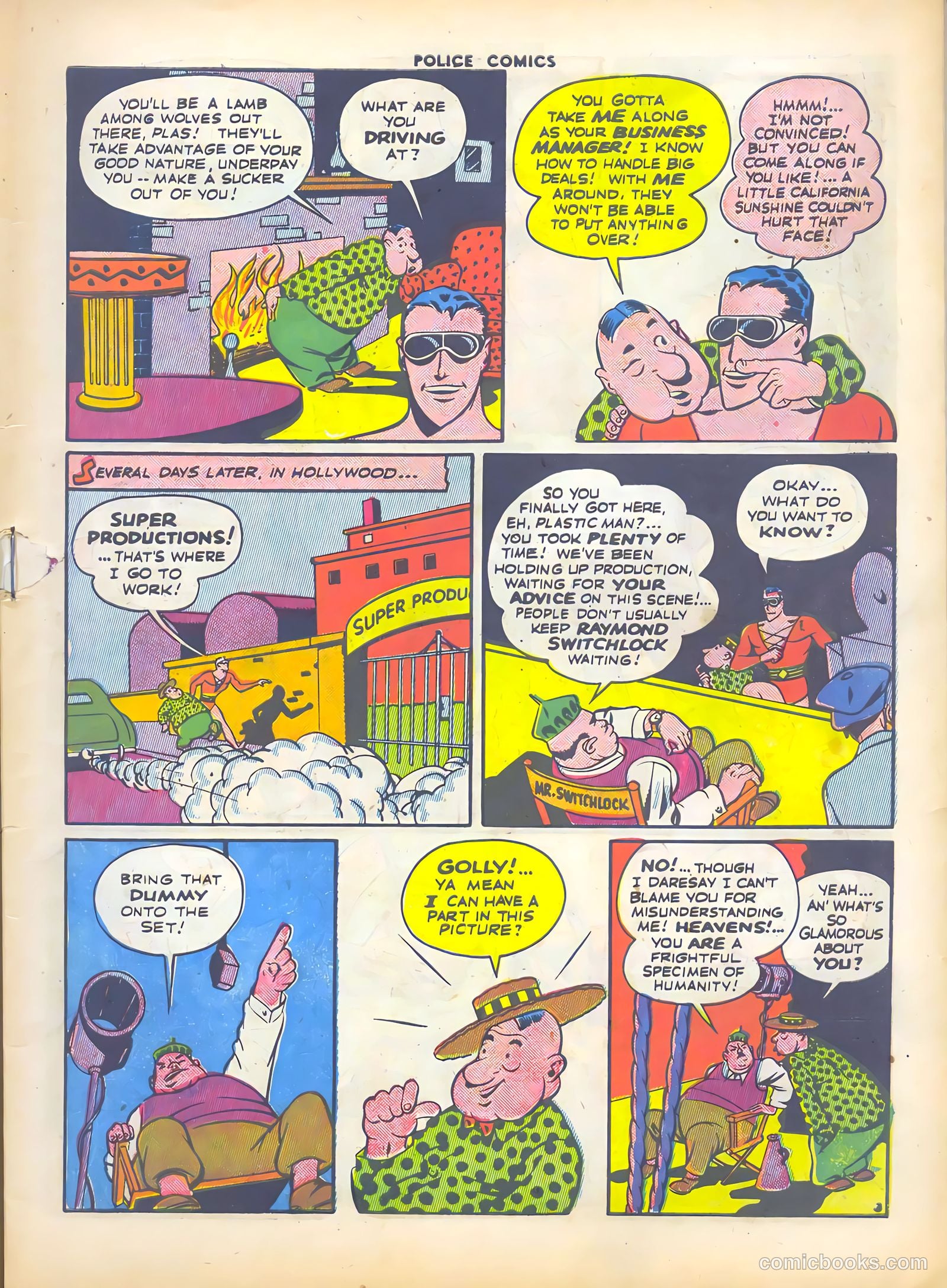 Police Comics #28 (1944) — page 5 of 60