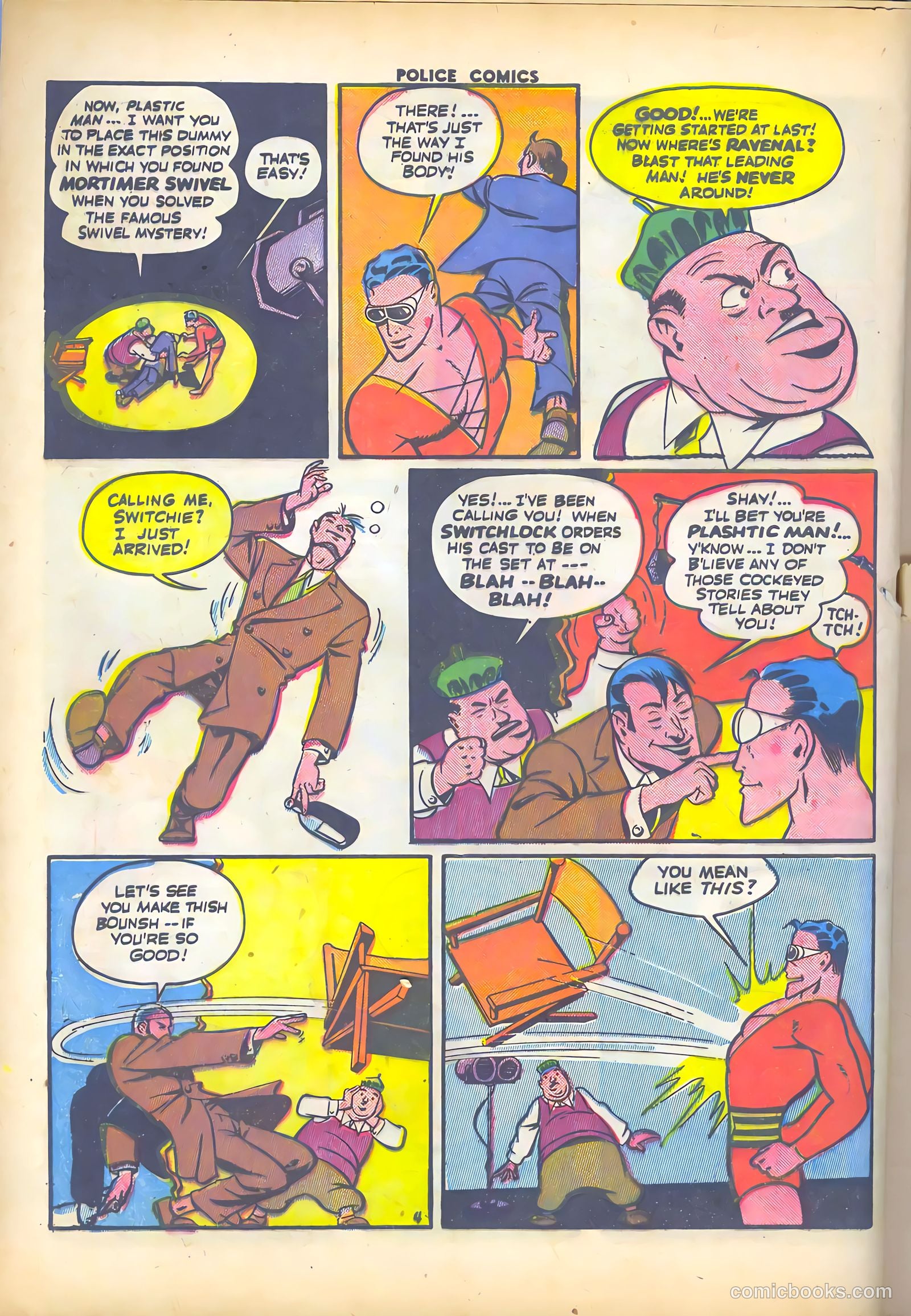 Police Comics #28 (1944) — page 6 of 60