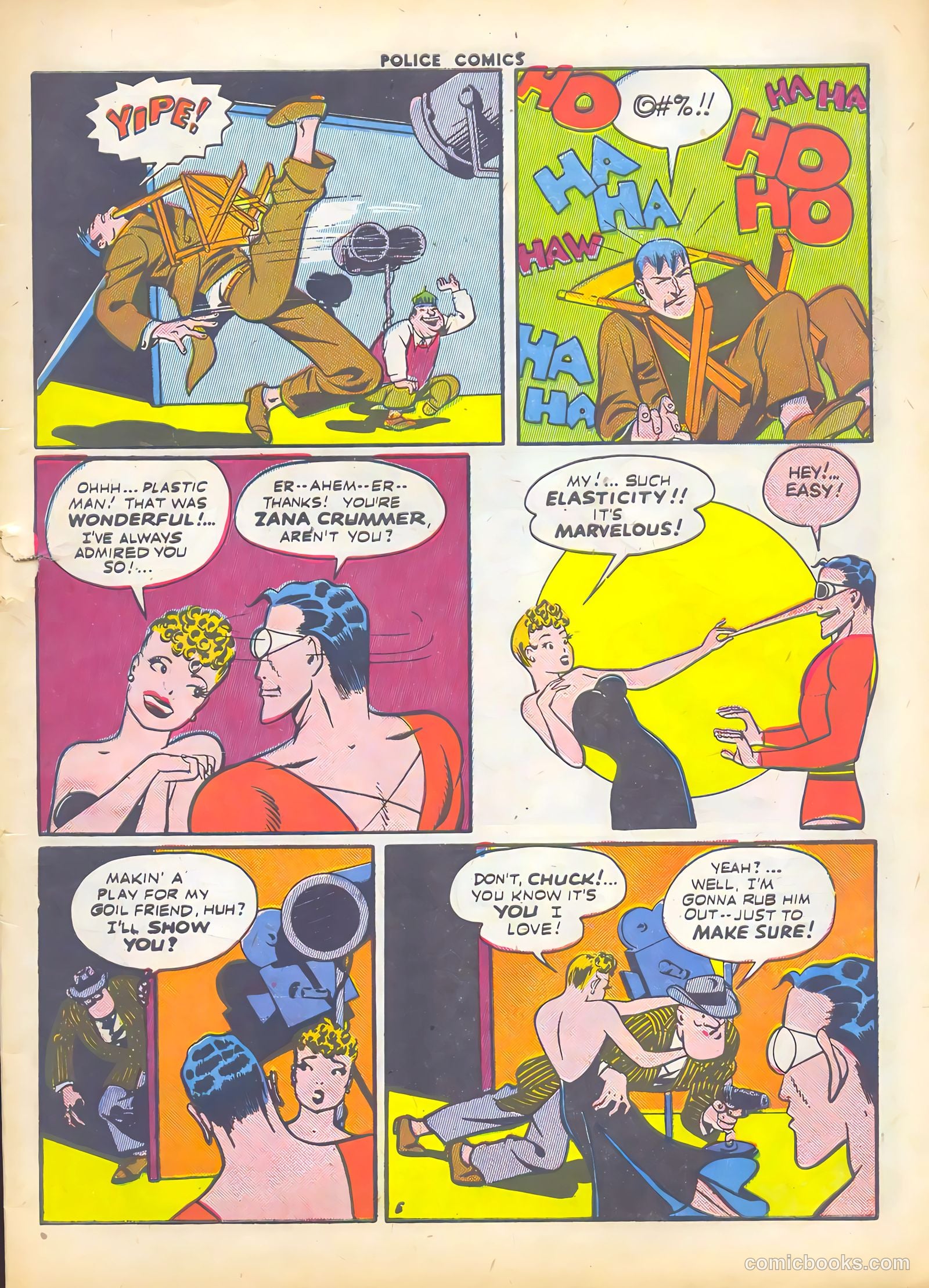 Police Comics #28 (1944) — page 7 of 60