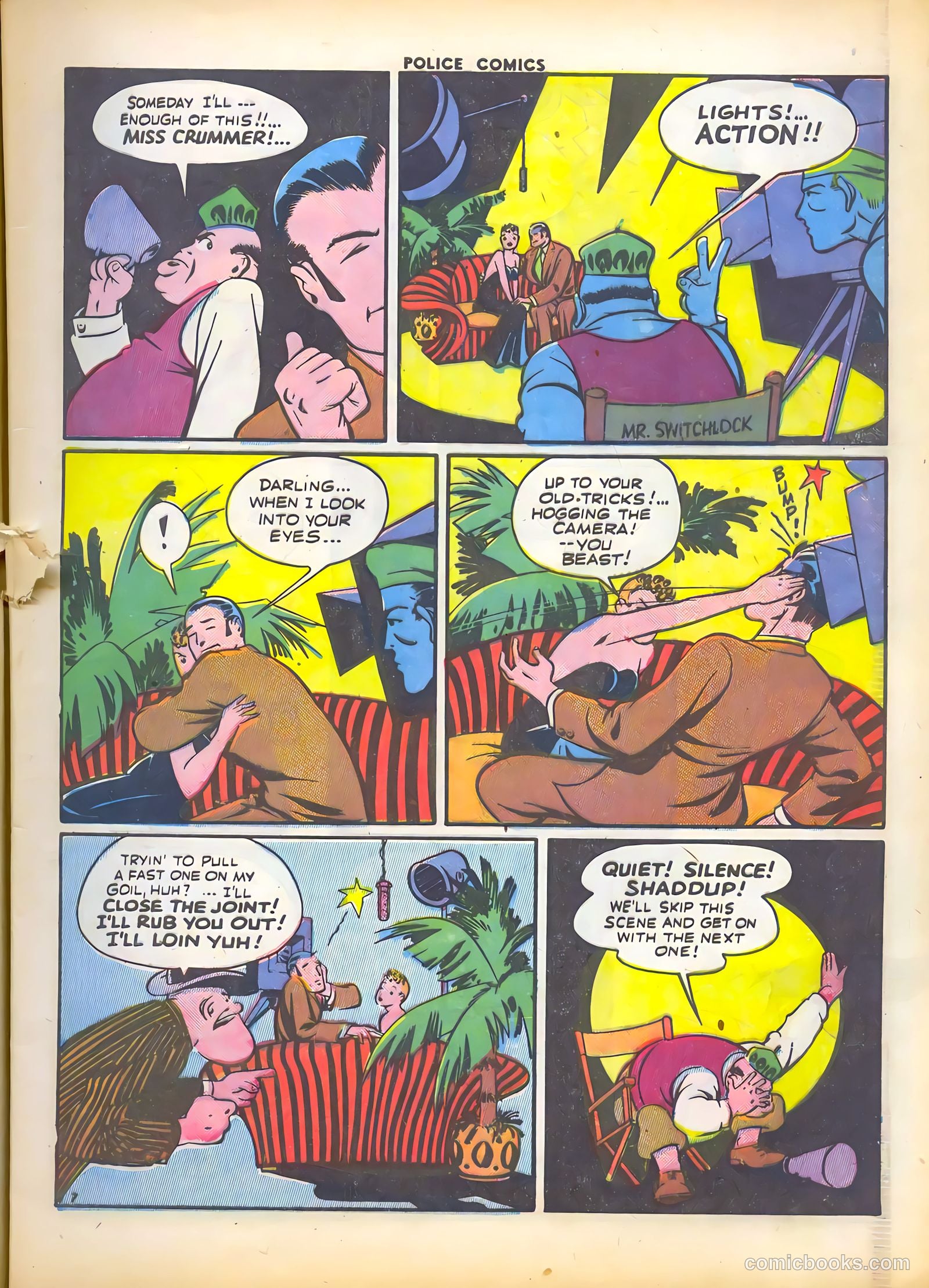 Police Comics #28 (1944) — page 9 of 60