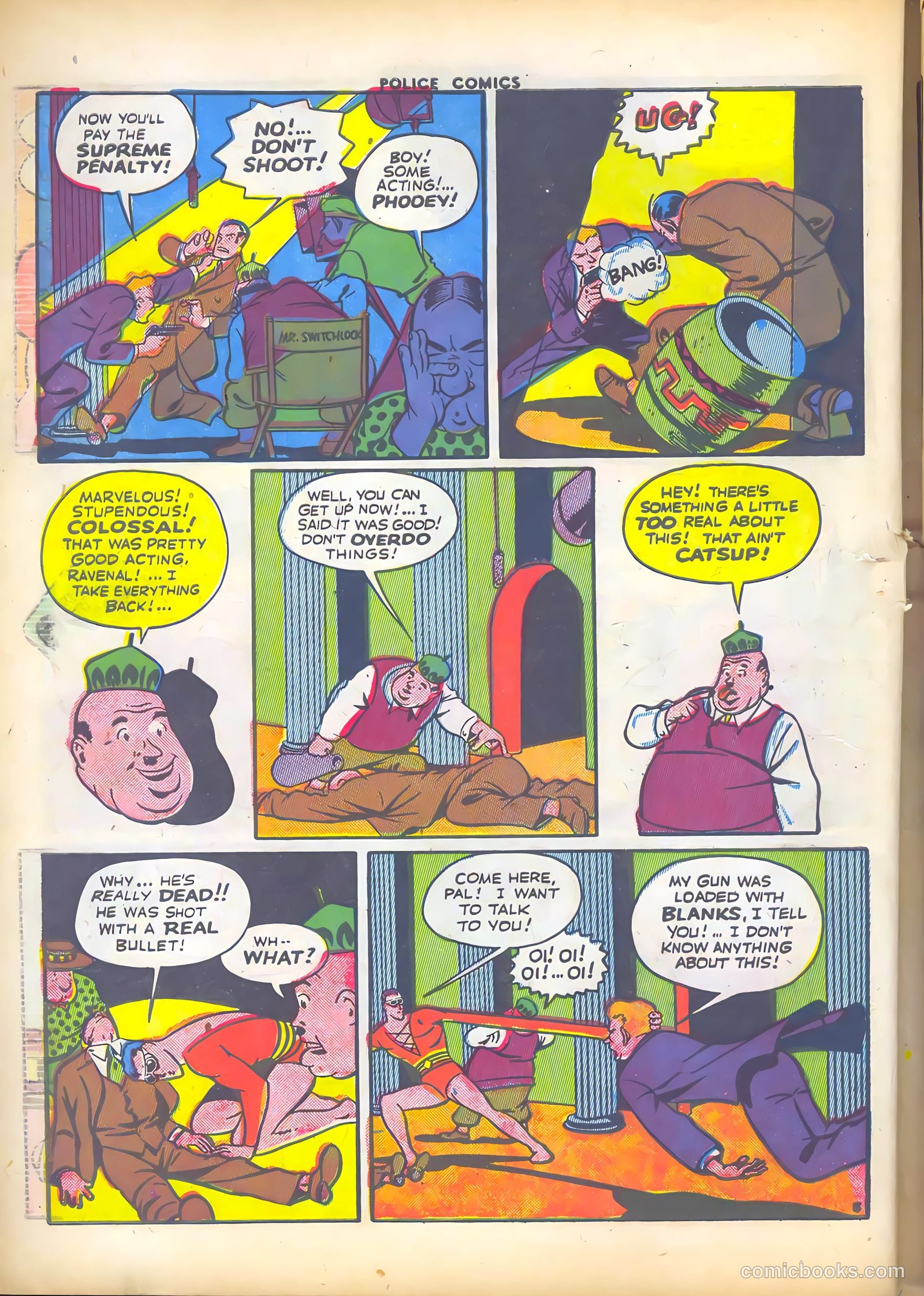 Police Comics #28 (1944) — page 10 of 60