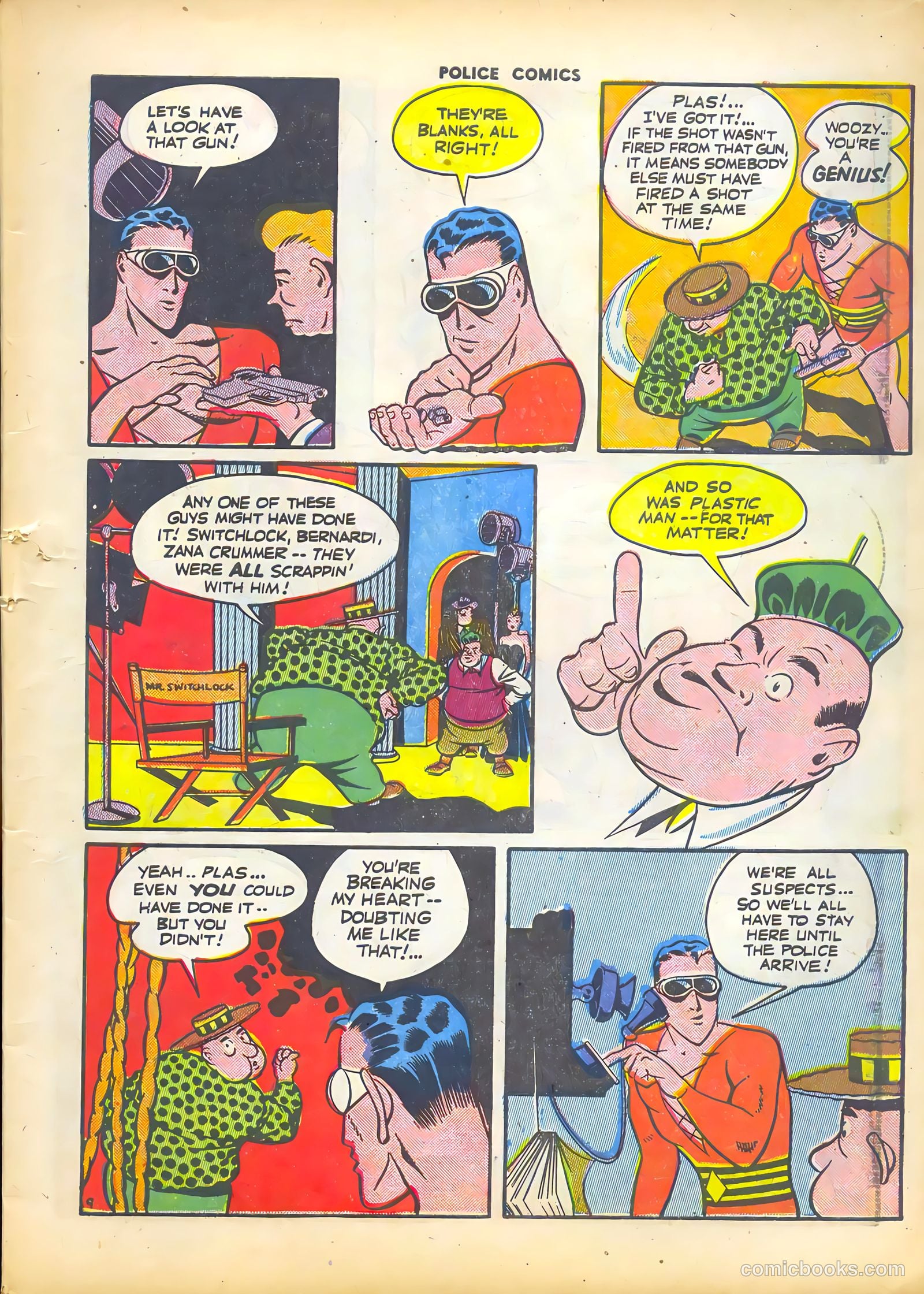 Police Comics #28 (1944) — page 11 of 60