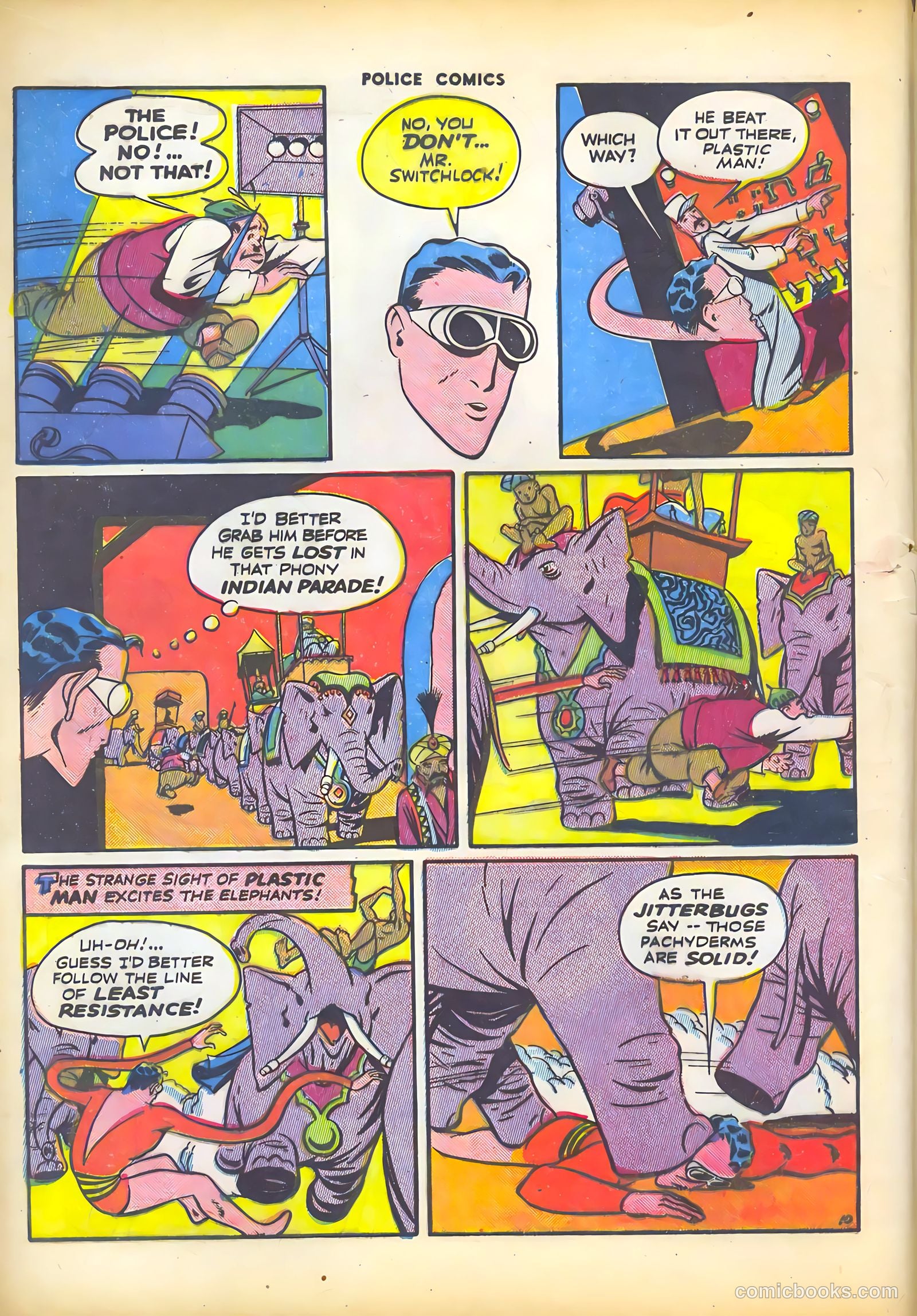 Police Comics #28 (1944) — page 12 of 60