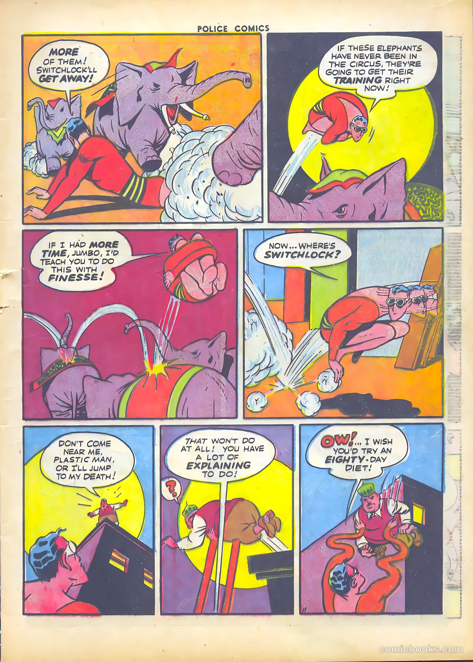 Police Comics #28 (1944) — page 13 of 60