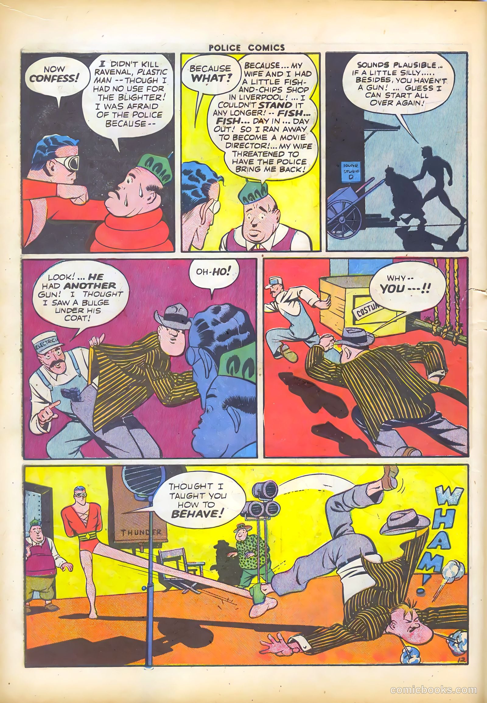 Police Comics #28 (1944) — page 14 of 60