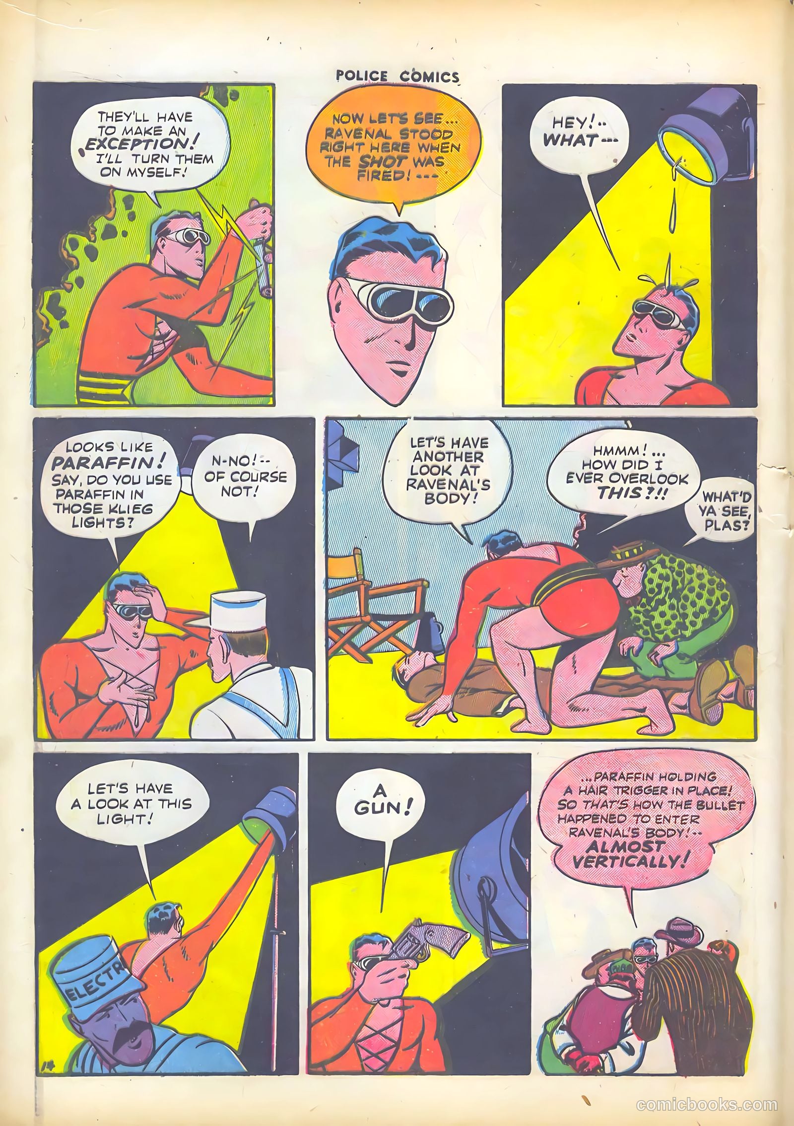 Police Comics #28 (1944) — page 16 of 60