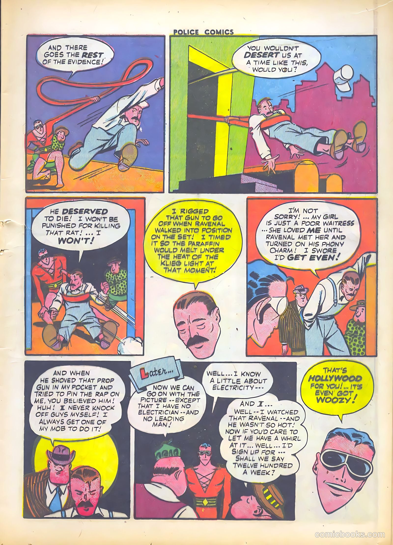 Police Comics #28 (1944) — page 17 of 60