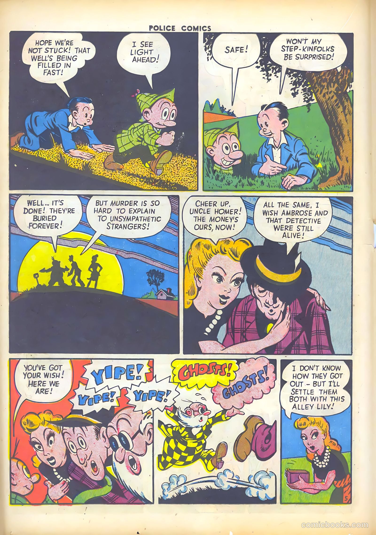 Police Comics #28 (1944) — page 28 of 60