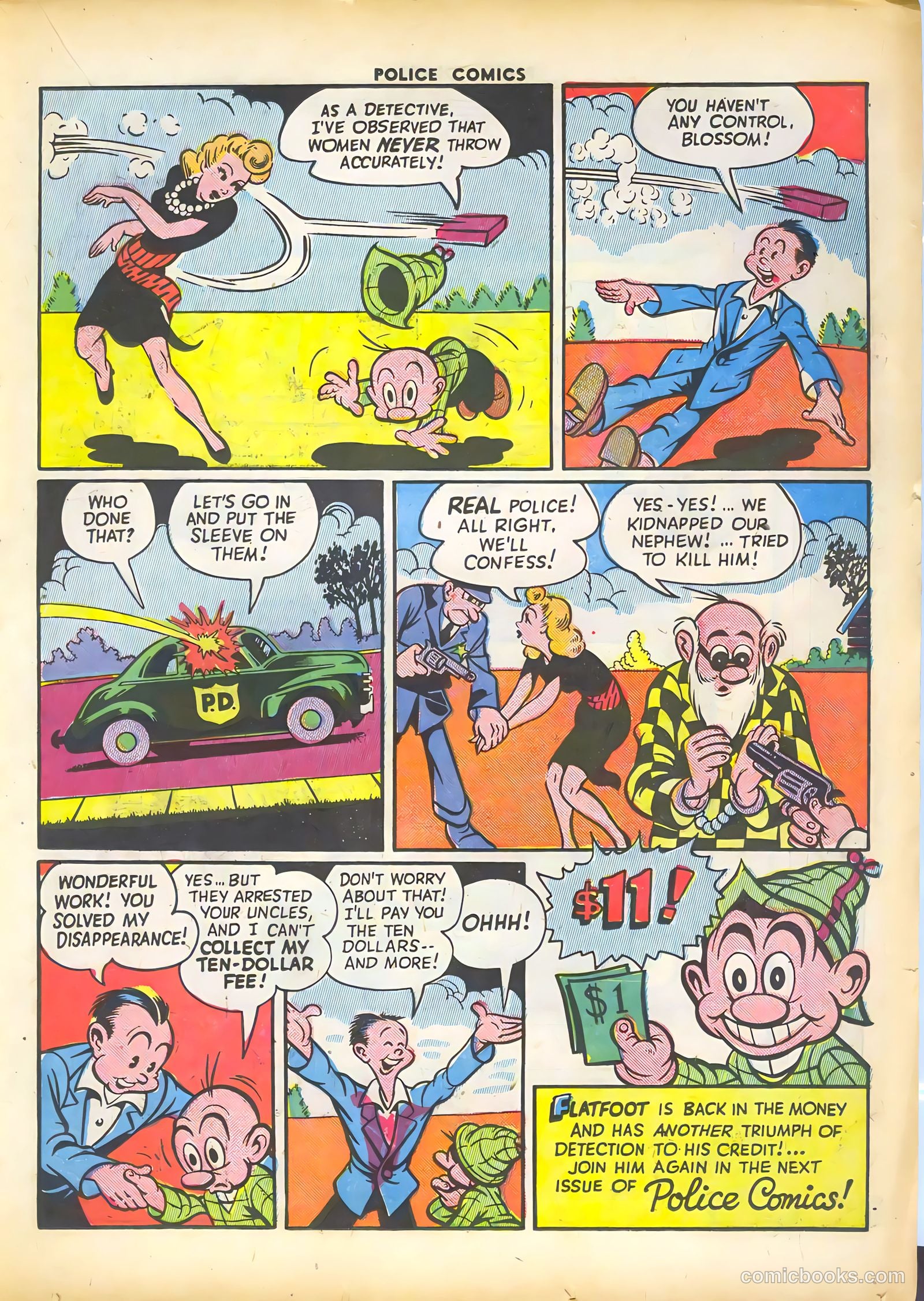 Police Comics #28 (1944) — page 29 of 60