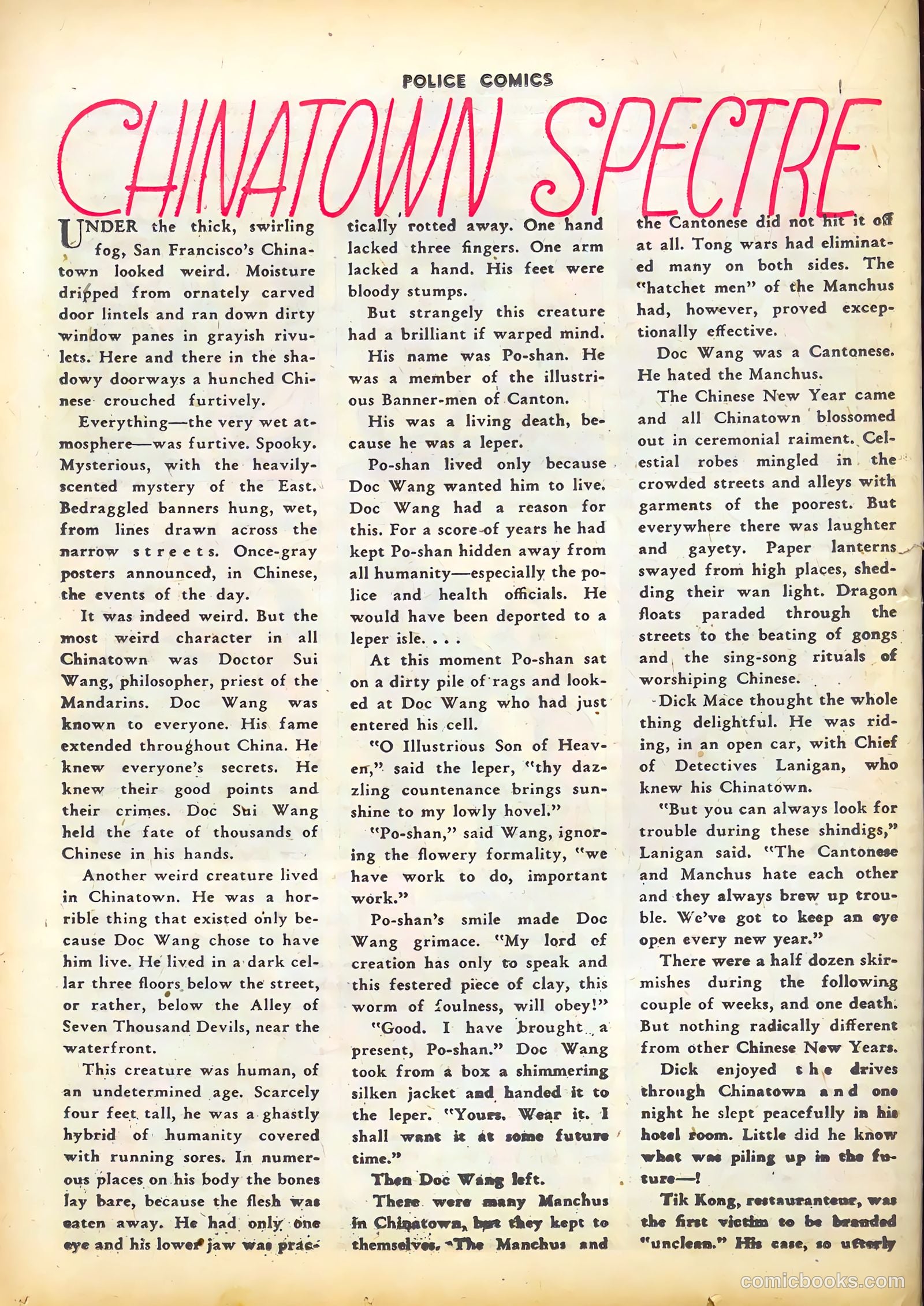 Police Comics #28 (1944) — page 38 of 60
