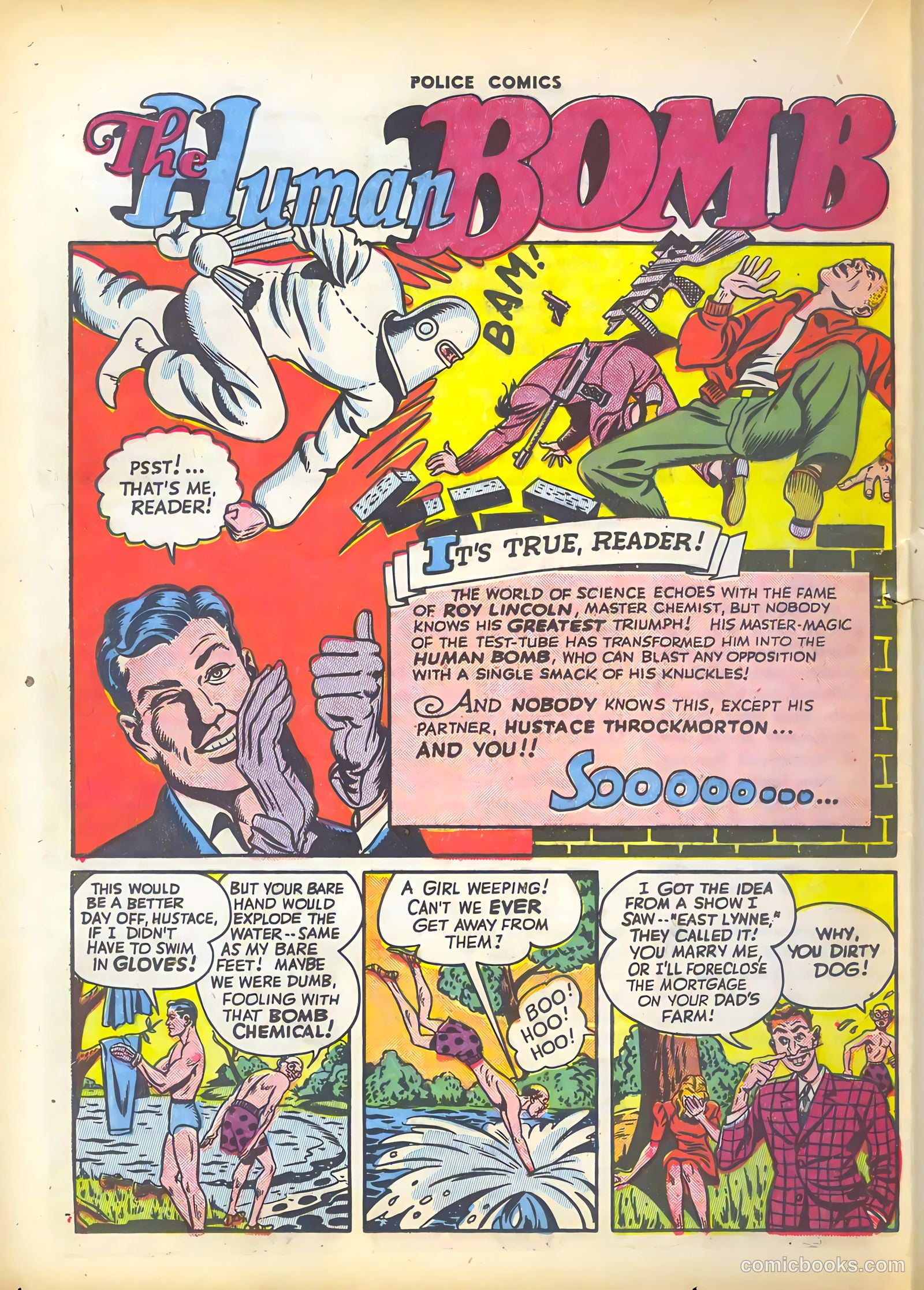 Police Comics #28 (1944) — page 40 of 60