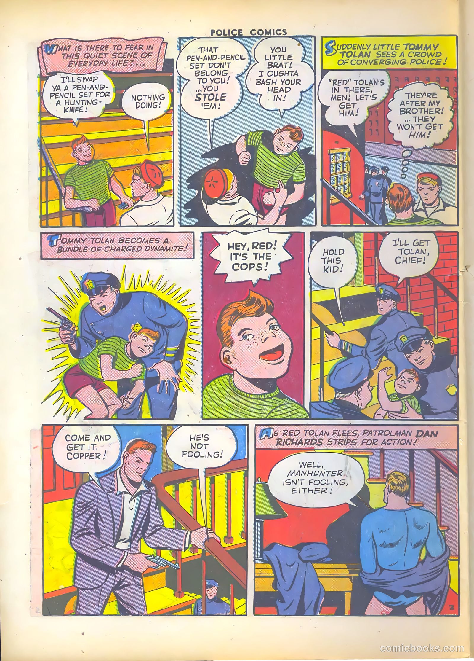 Police Comics #28 (1944) — page 50 of 60