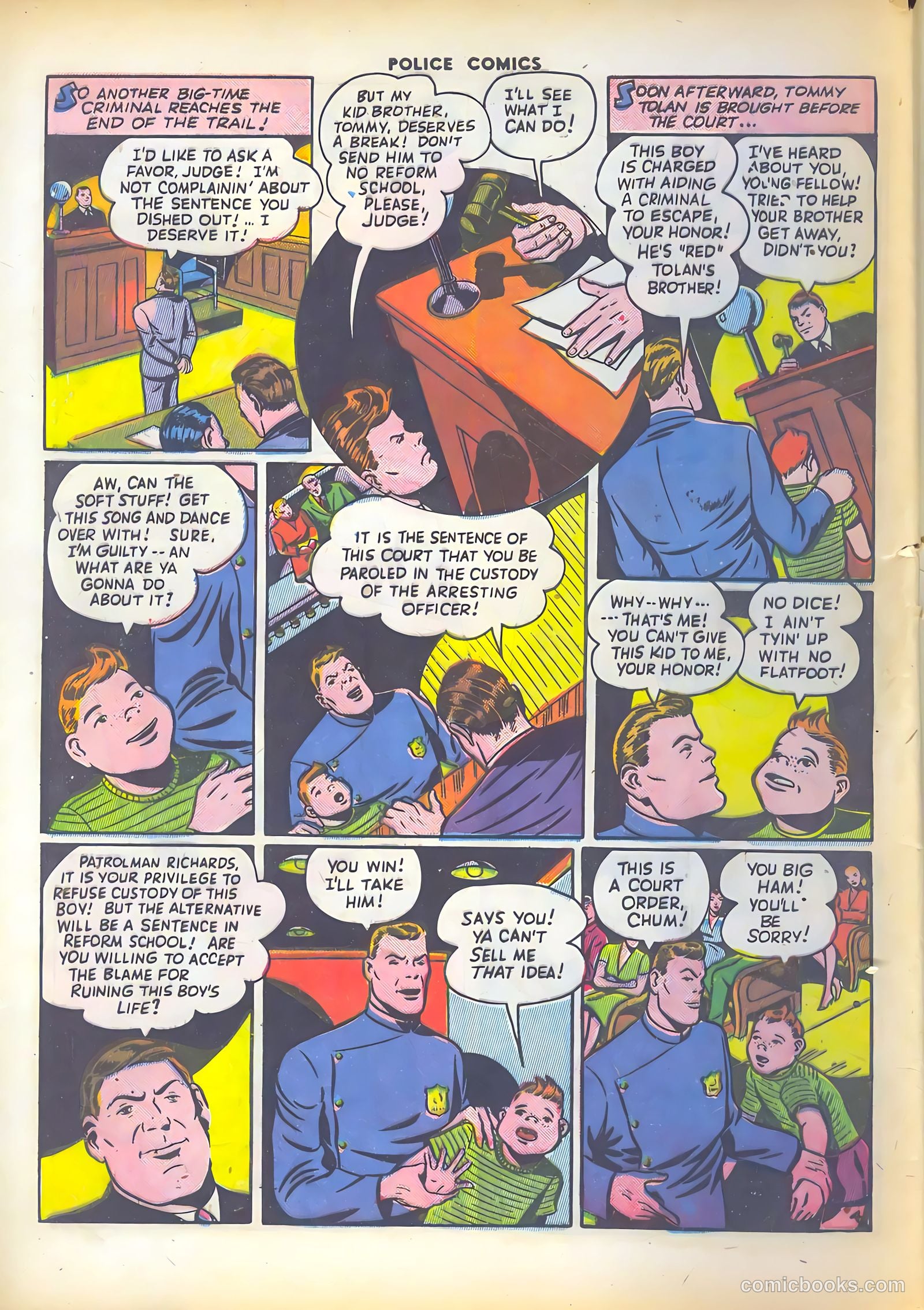 Police Comics #28 (1944) — page 52 of 60
