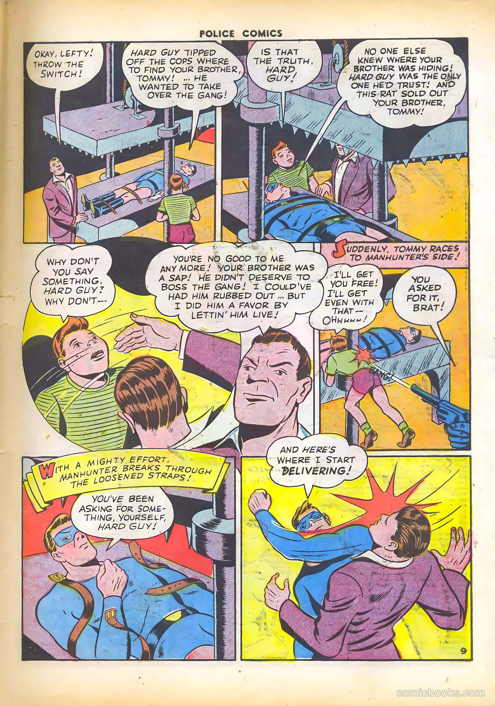Police Comics #28 (1944) — page 57 of 60