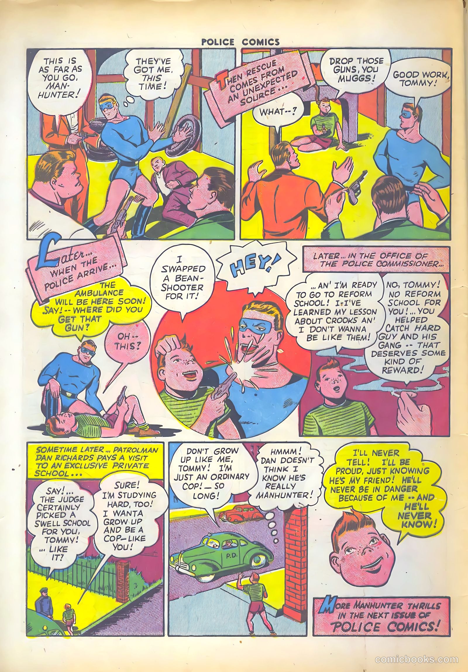 Police Comics #28 (1944) — page 58 of 60