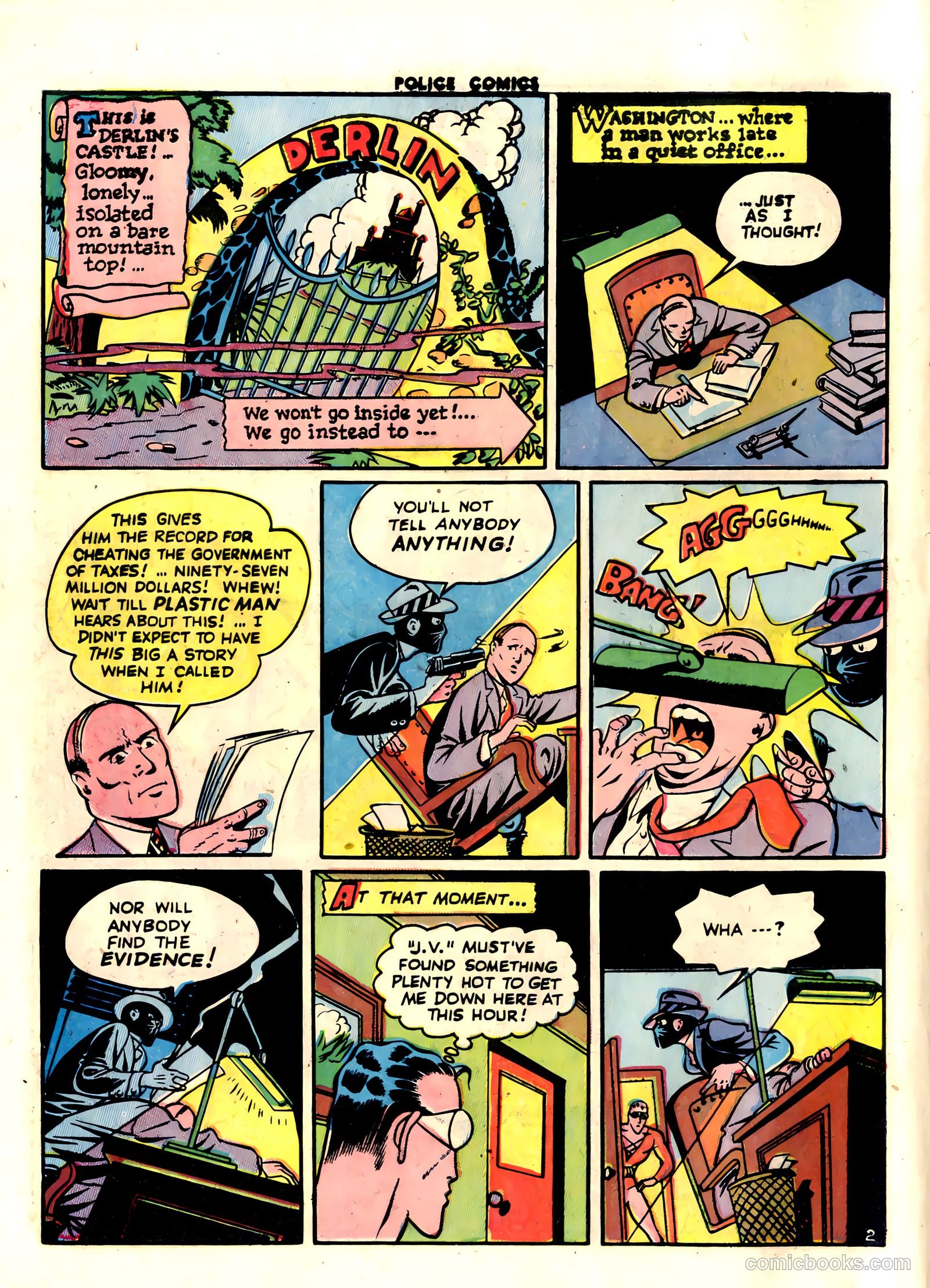 Police Comics #29 (1944) — page 4 of 60
