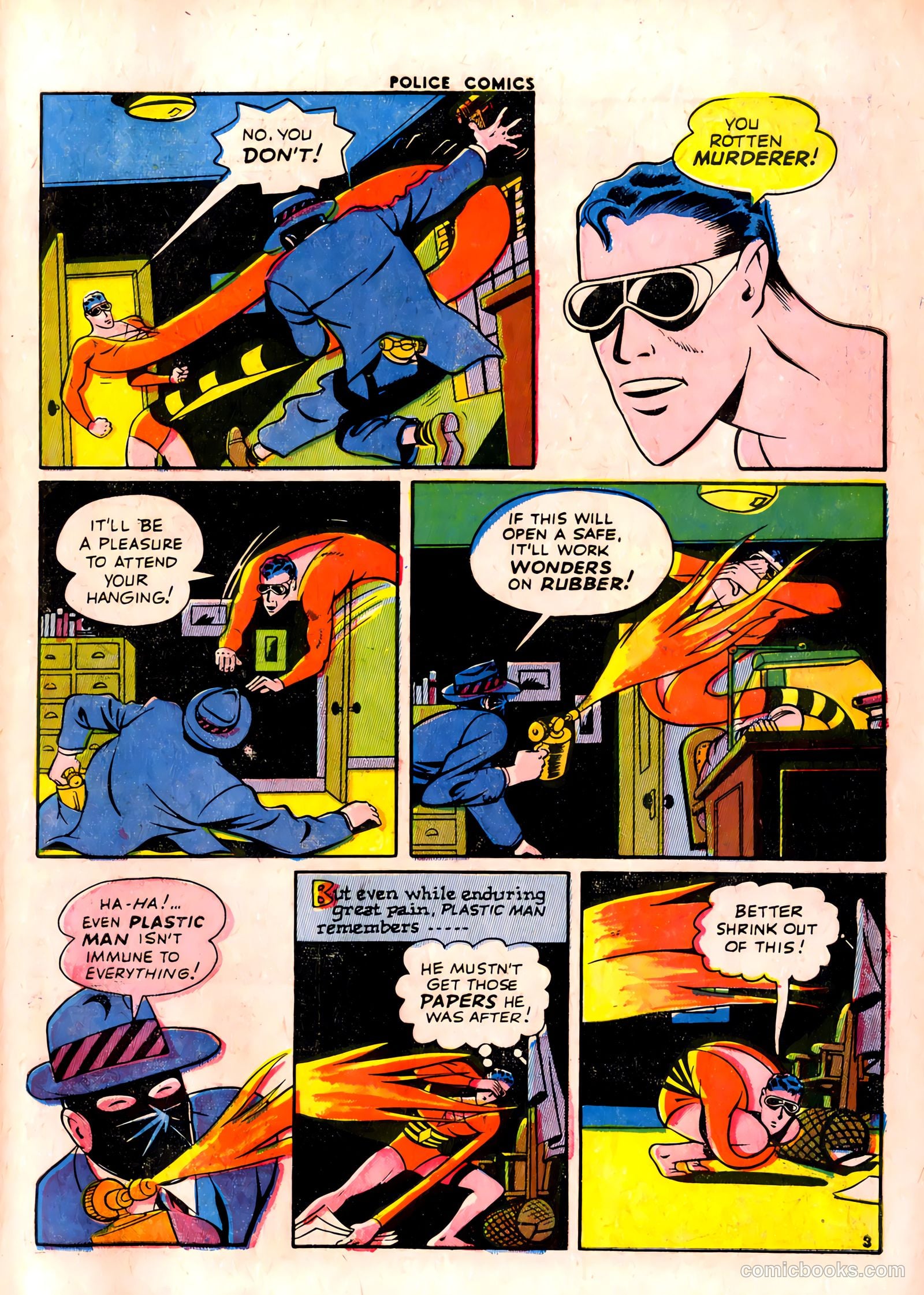 Police Comics #29 (1944) — page 5 of 60