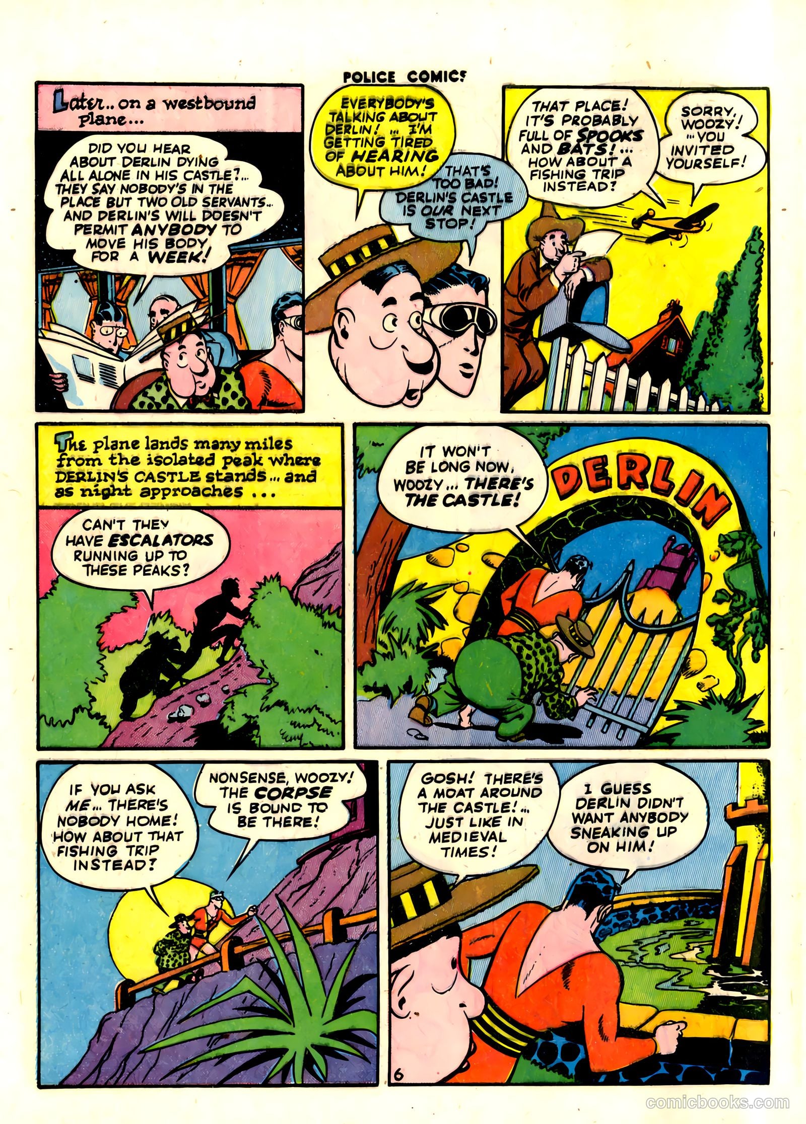 Police Comics #29 (1944) — page 8 of 60
