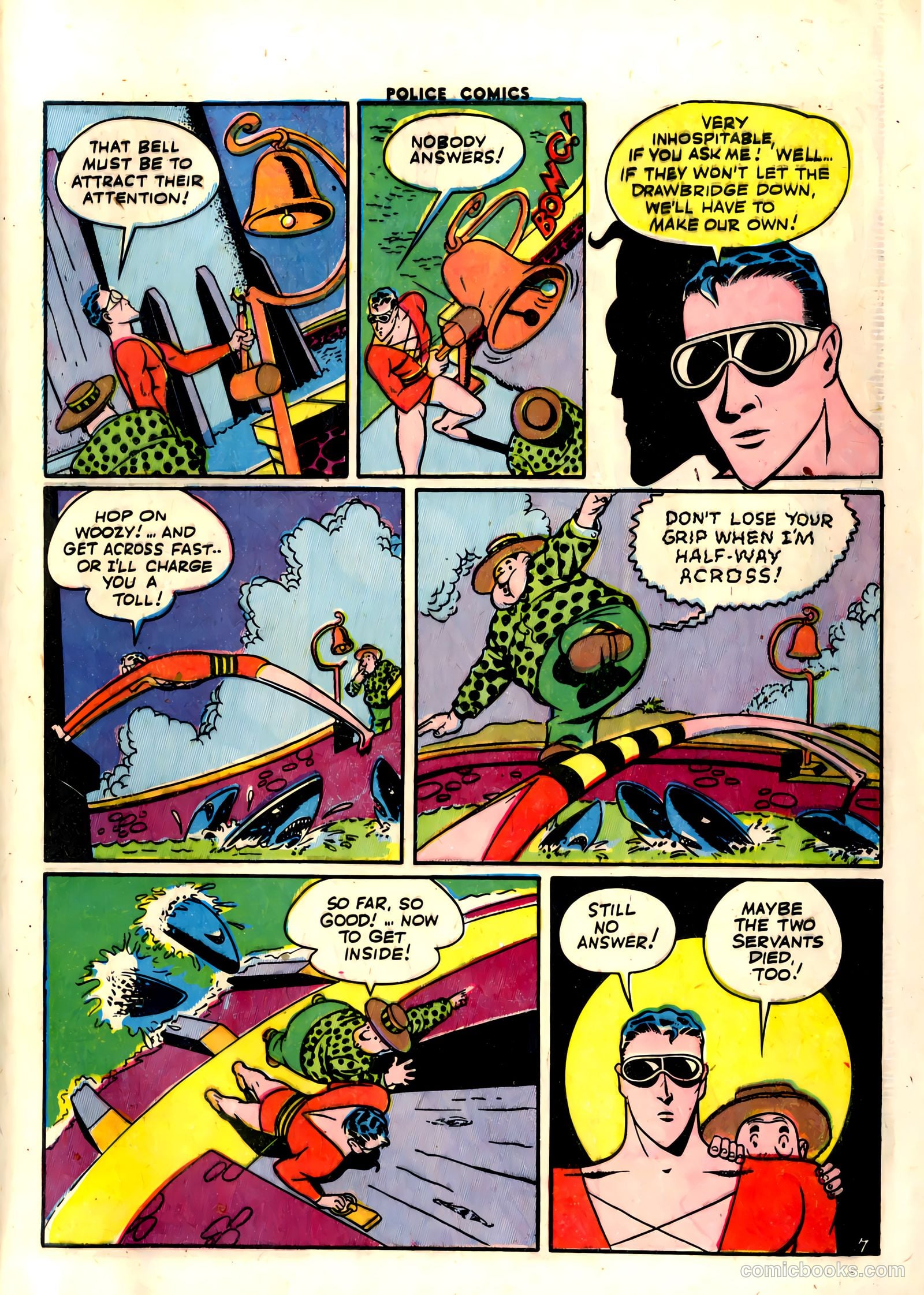 Police Comics #29 (1944) — page 9 of 60