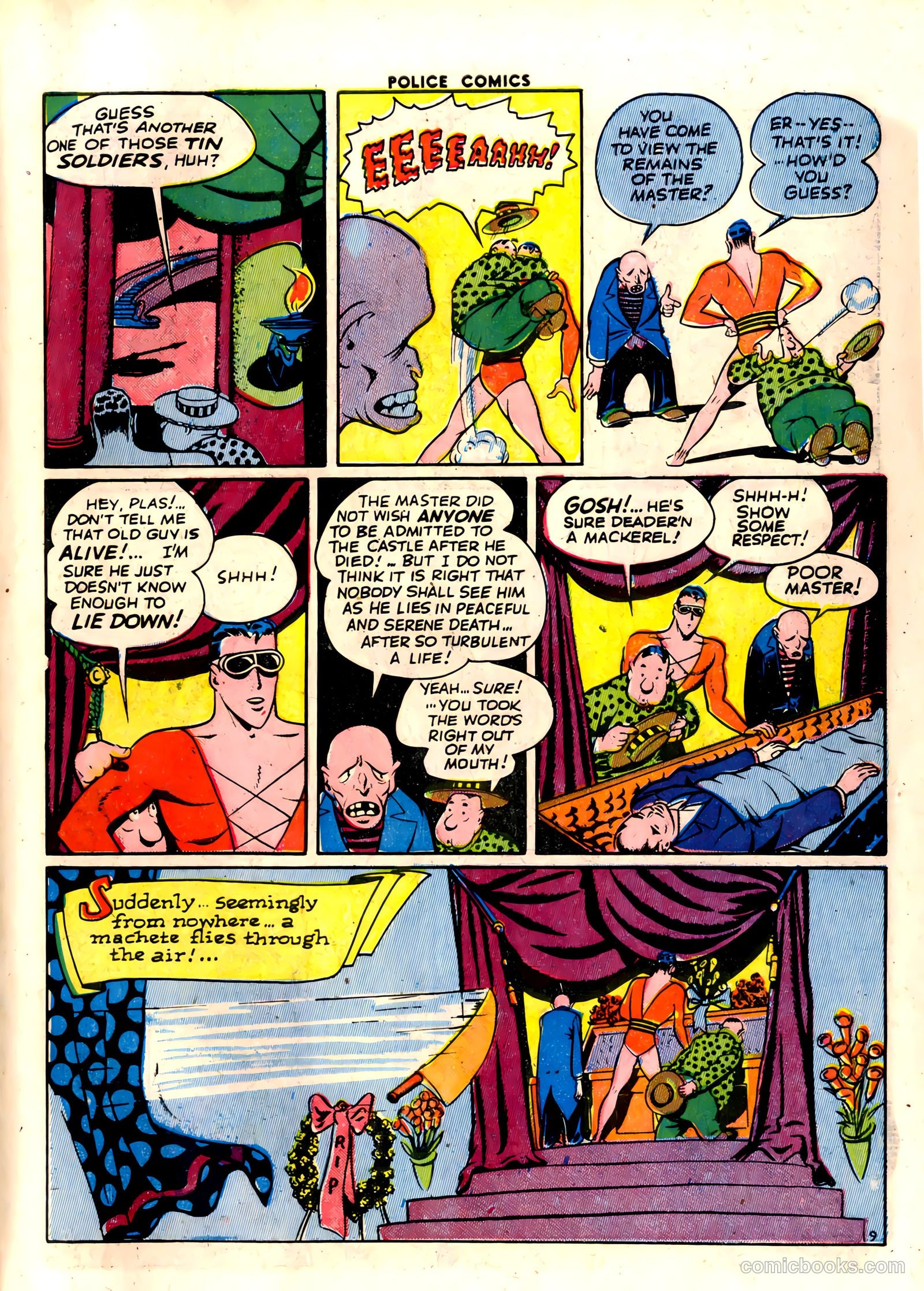 Police Comics #29 (1944) — page 11 of 60