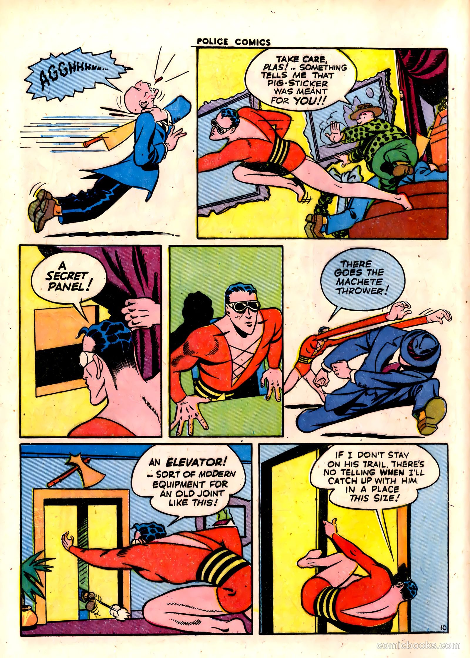 Police Comics #29 (1944) — page 12 of 60