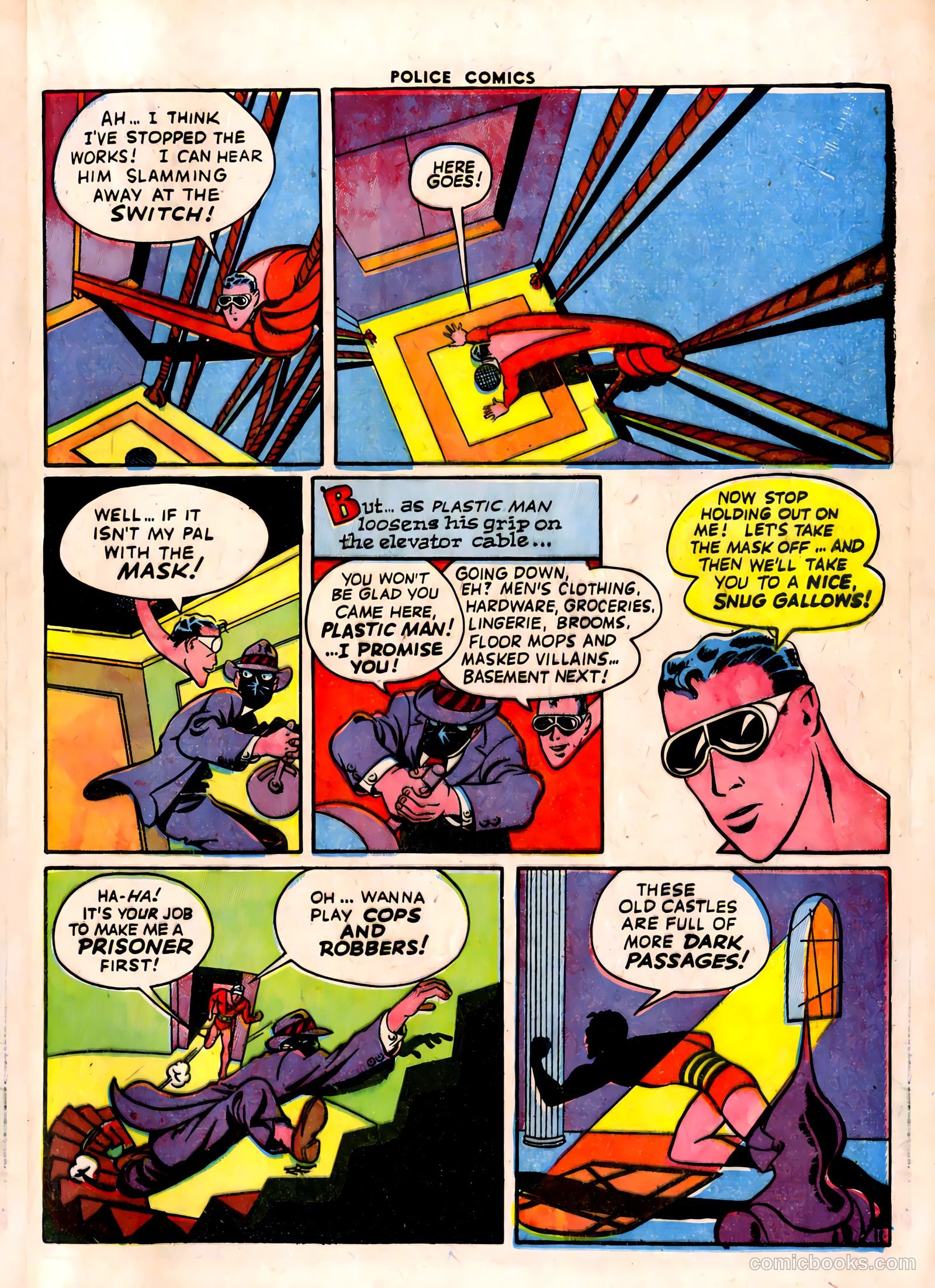 Police Comics #29 (1944) — page 13 of 60