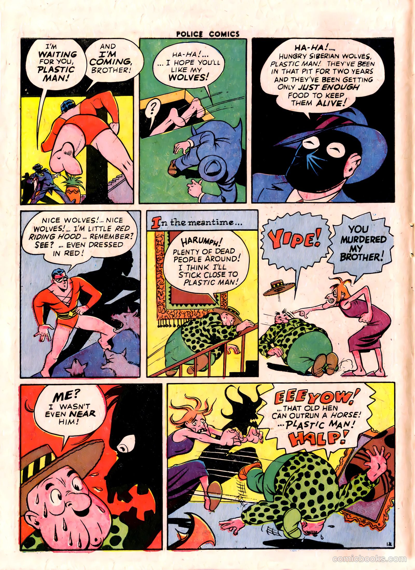Police Comics #29 (1944) — page 14 of 60