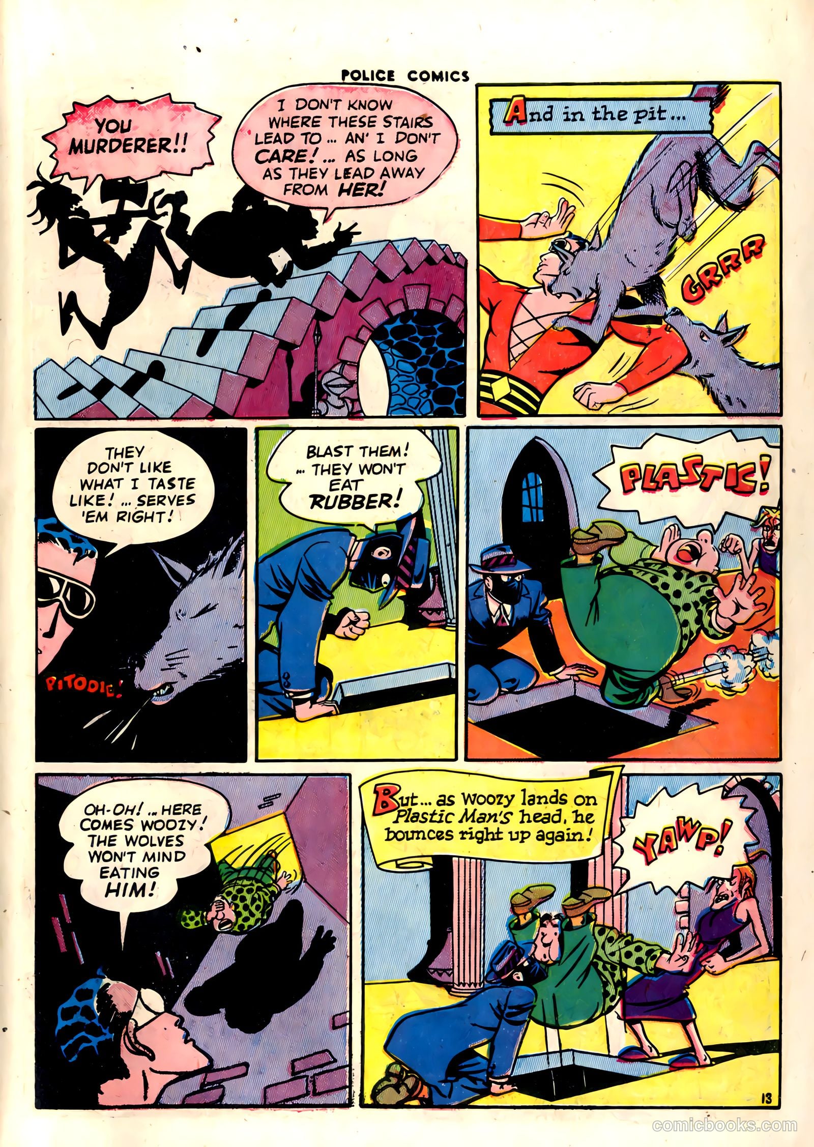 Police Comics #29 (1944) — page 15 of 60
