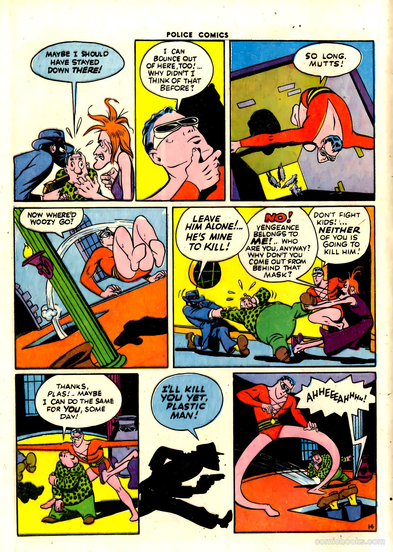 Police Comics #29 (1944) — page 16 of 60