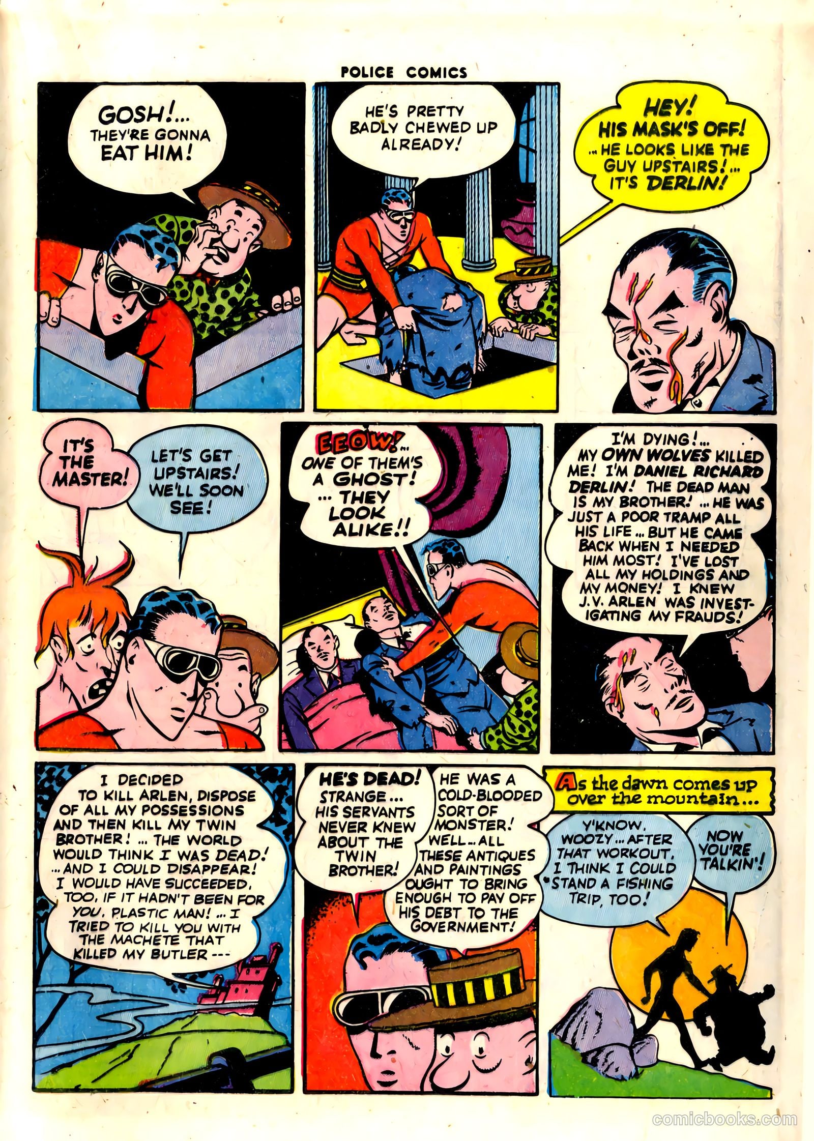 Police Comics #29 (1944) — page 17 of 60