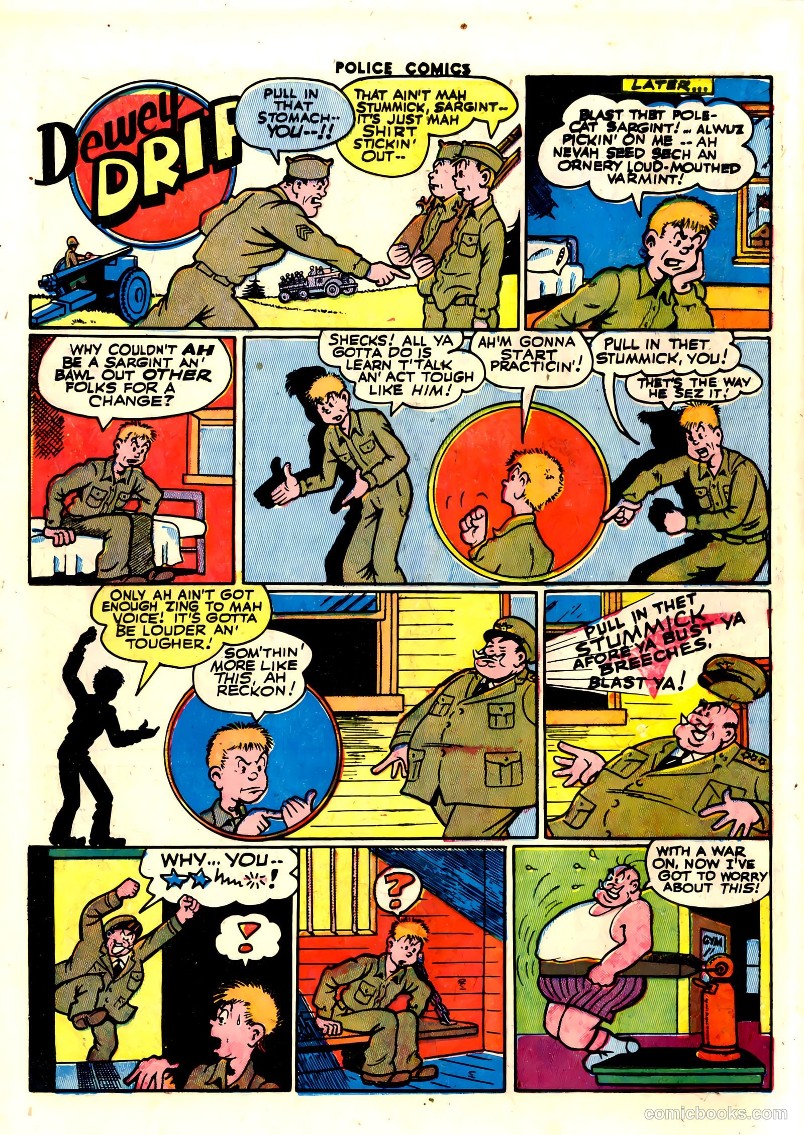 Police Comics #29 (1944) — page 18 of 60