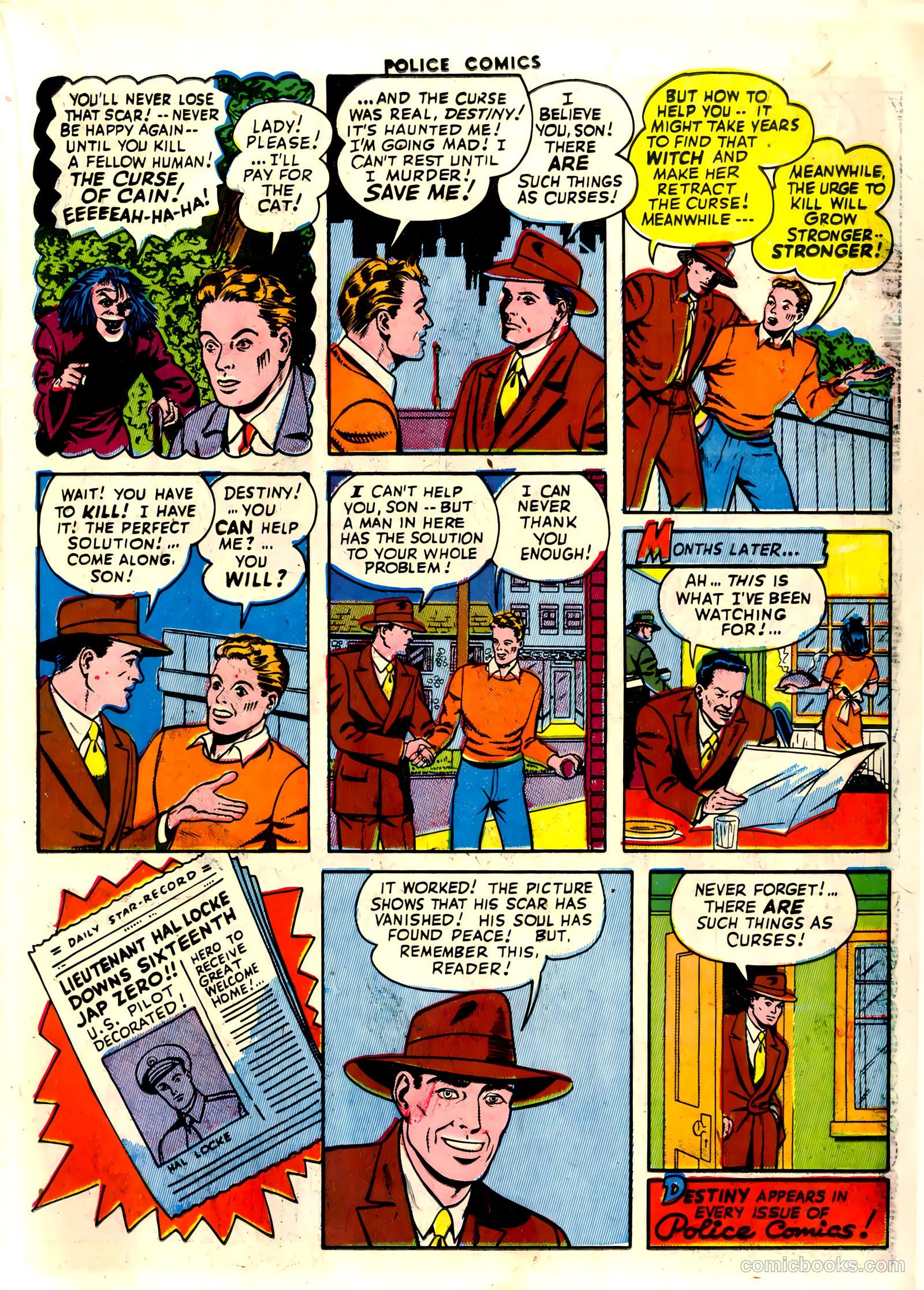 Police Comics #29 (1944) — page 23 of 60