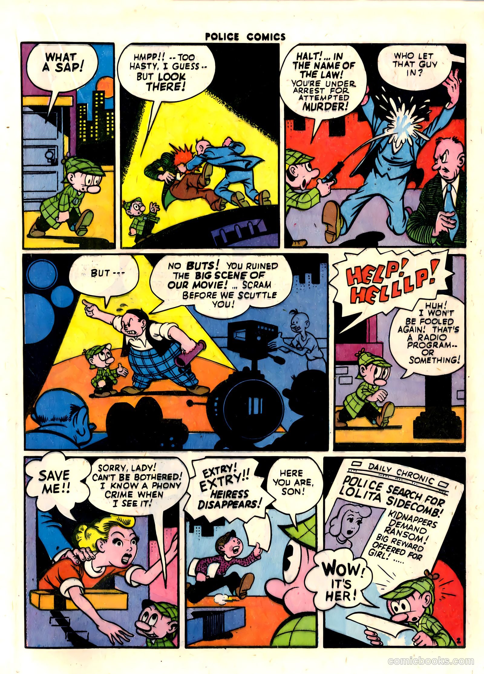 Police Comics #29 (1944) — page 25 of 60