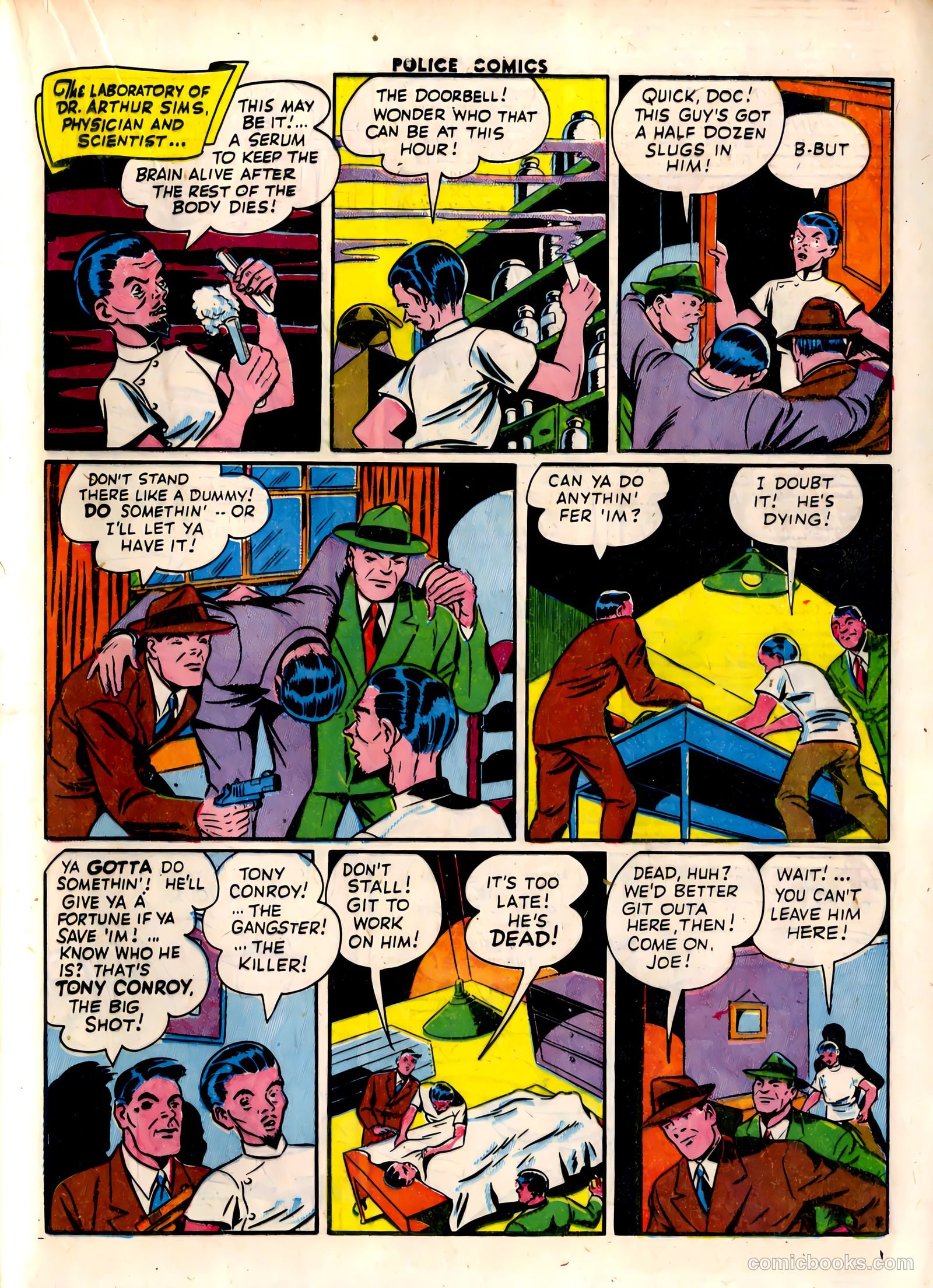 Police Comics #29 (1944) — page 31 of 60