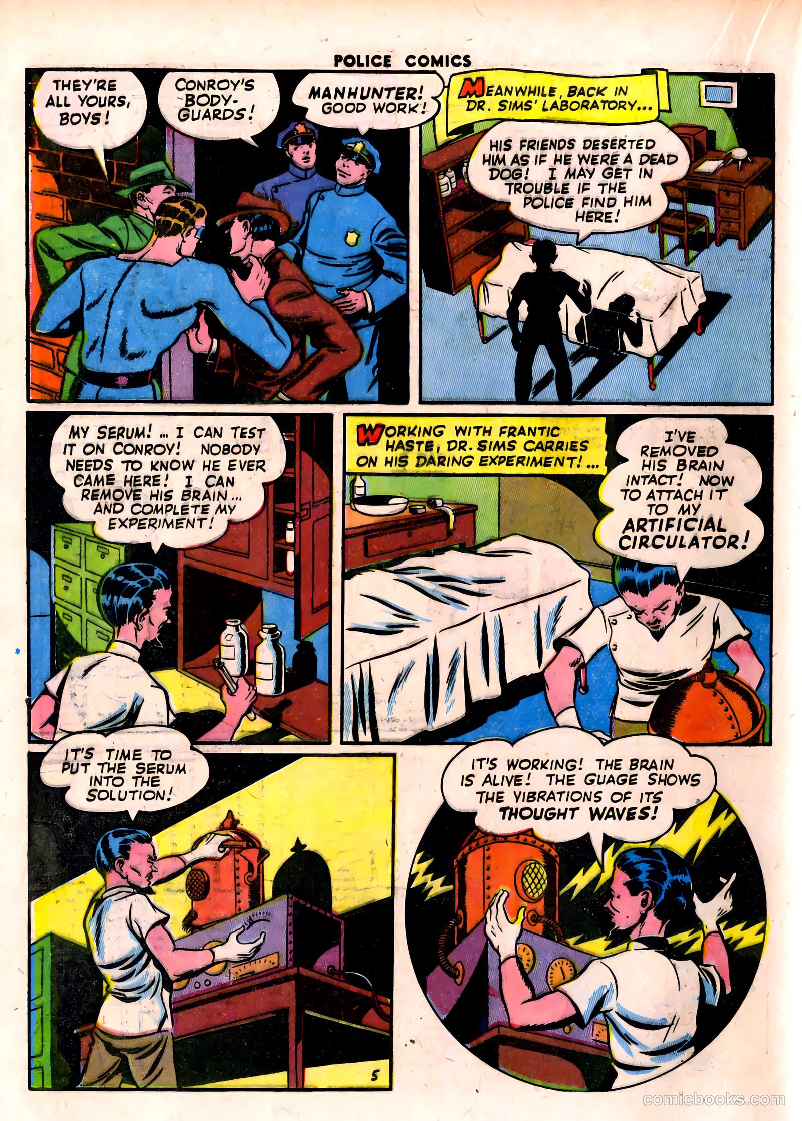 Police Comics #29 (1944) — page 34 of 60