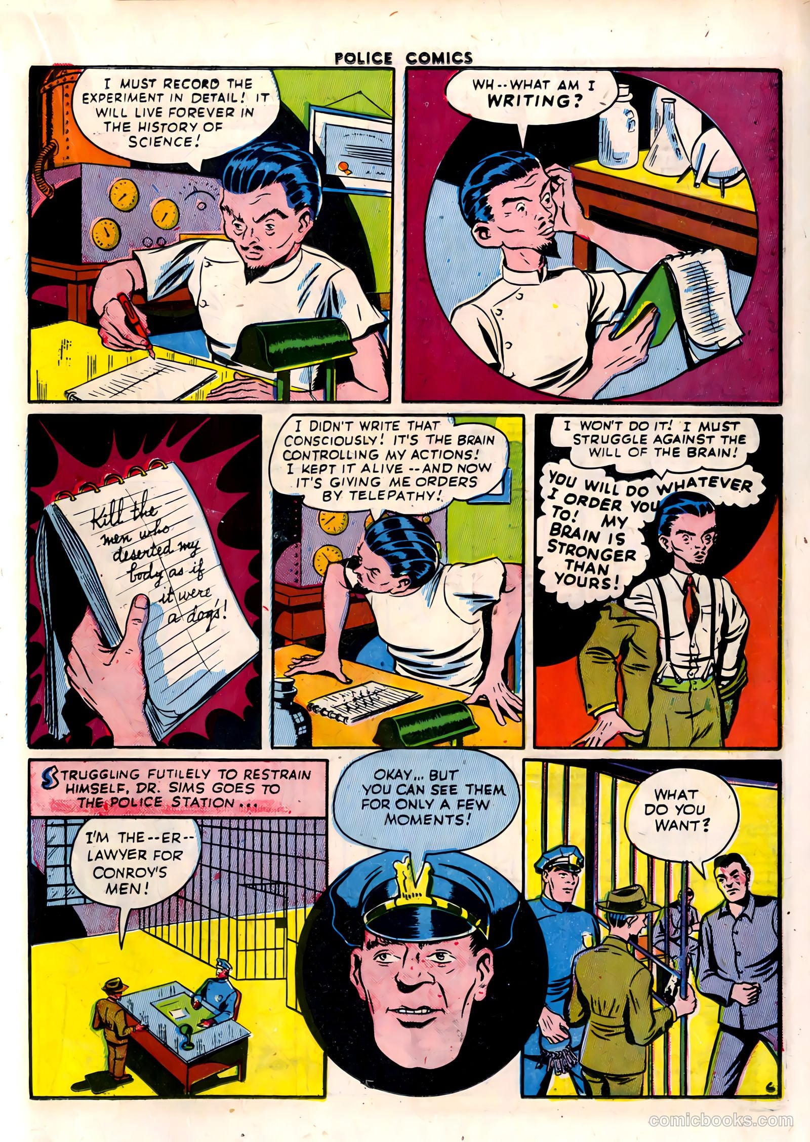 Police Comics #29 (1944) — page 35 of 60