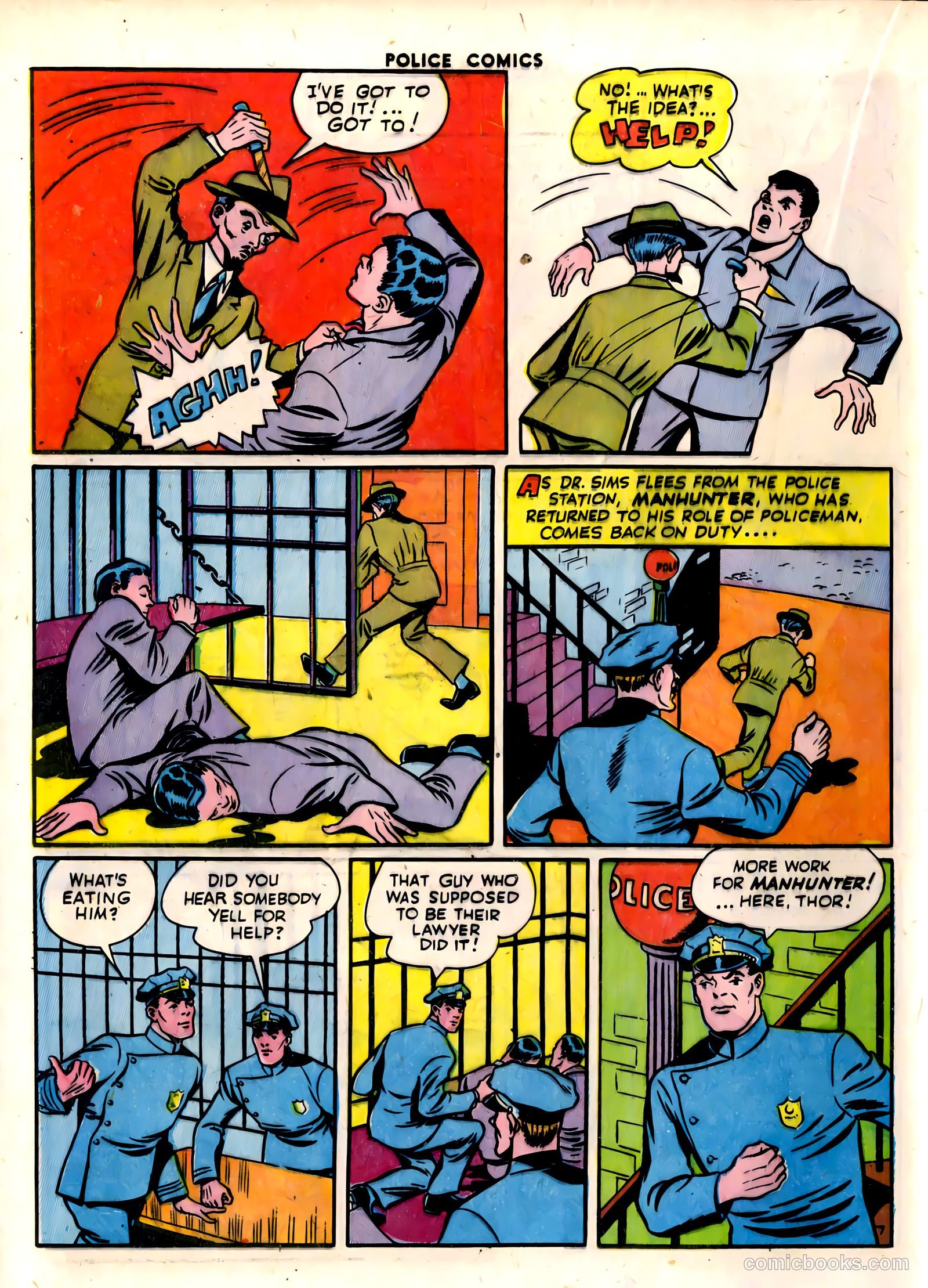 Police Comics #29 (1944) — page 36 of 60
