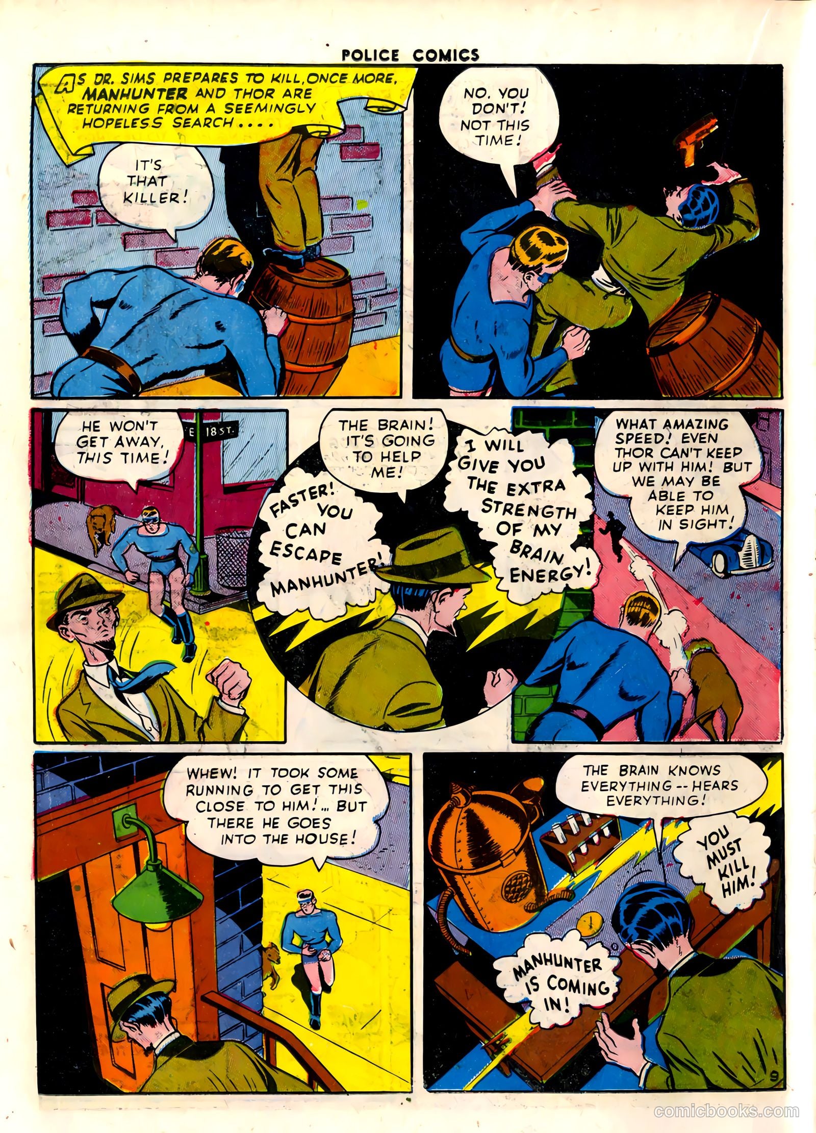 Police Comics #29 (1944) — page 38 of 60